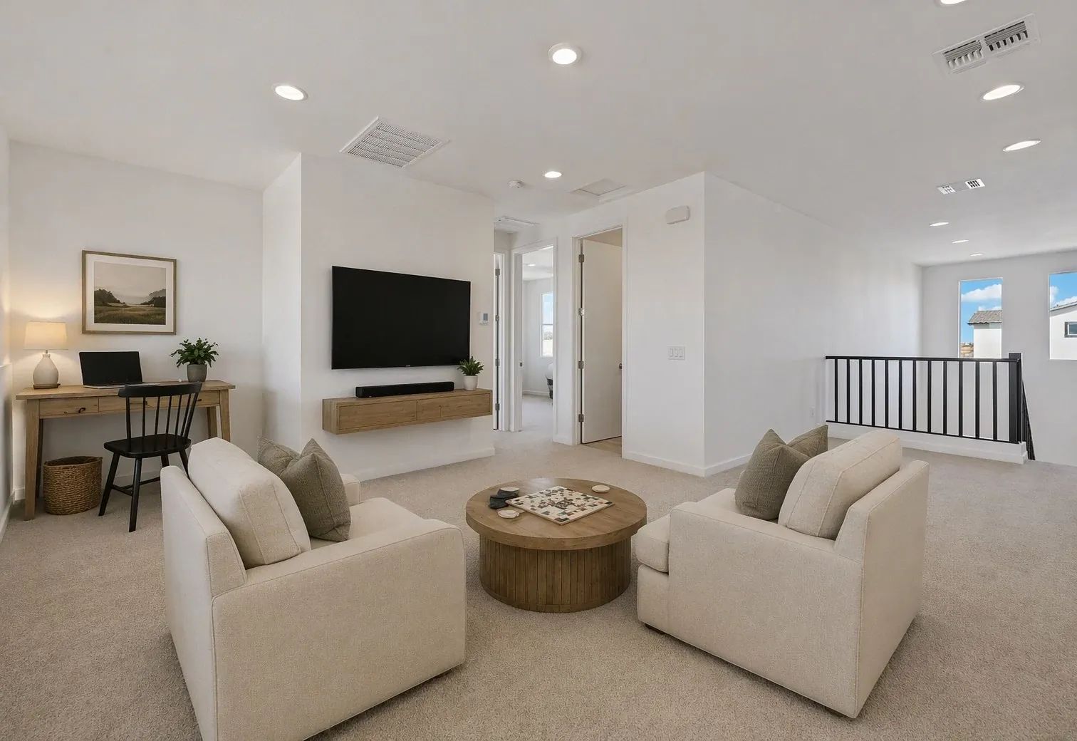 Loft Virtually Staged