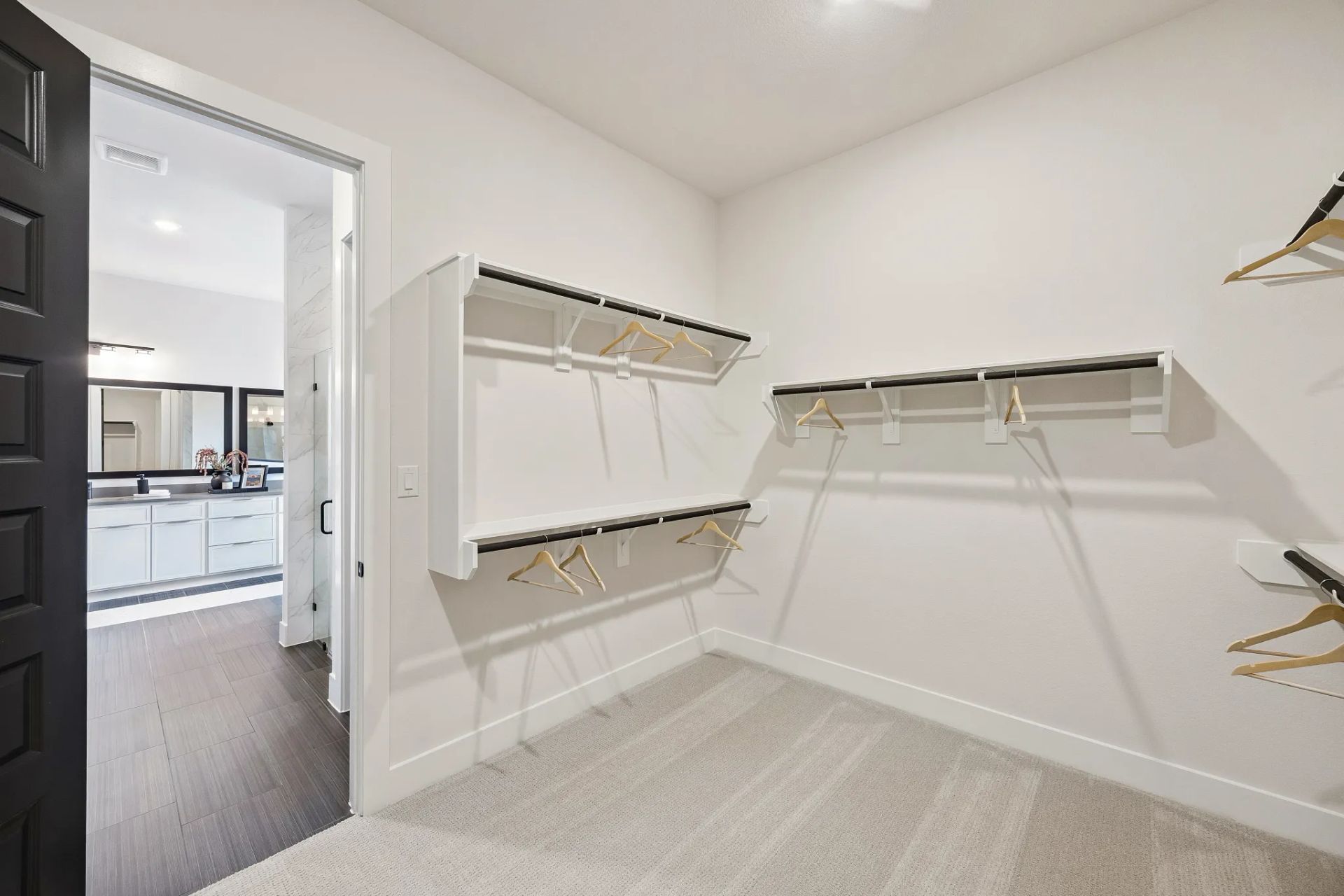 Plan 5058 Closet - Staged