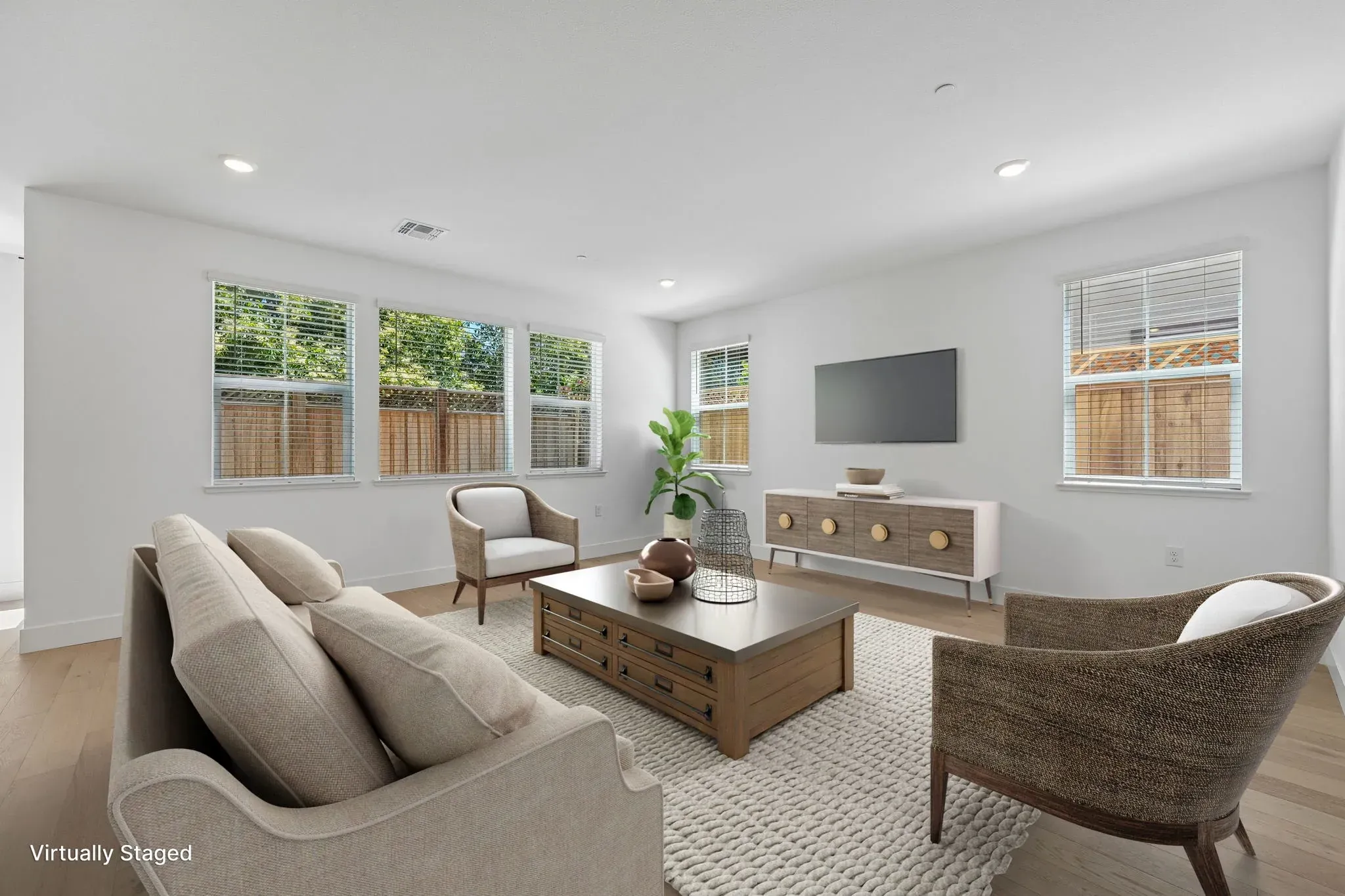 Abigail Place Homesite 9 Living Room Virtually Sta