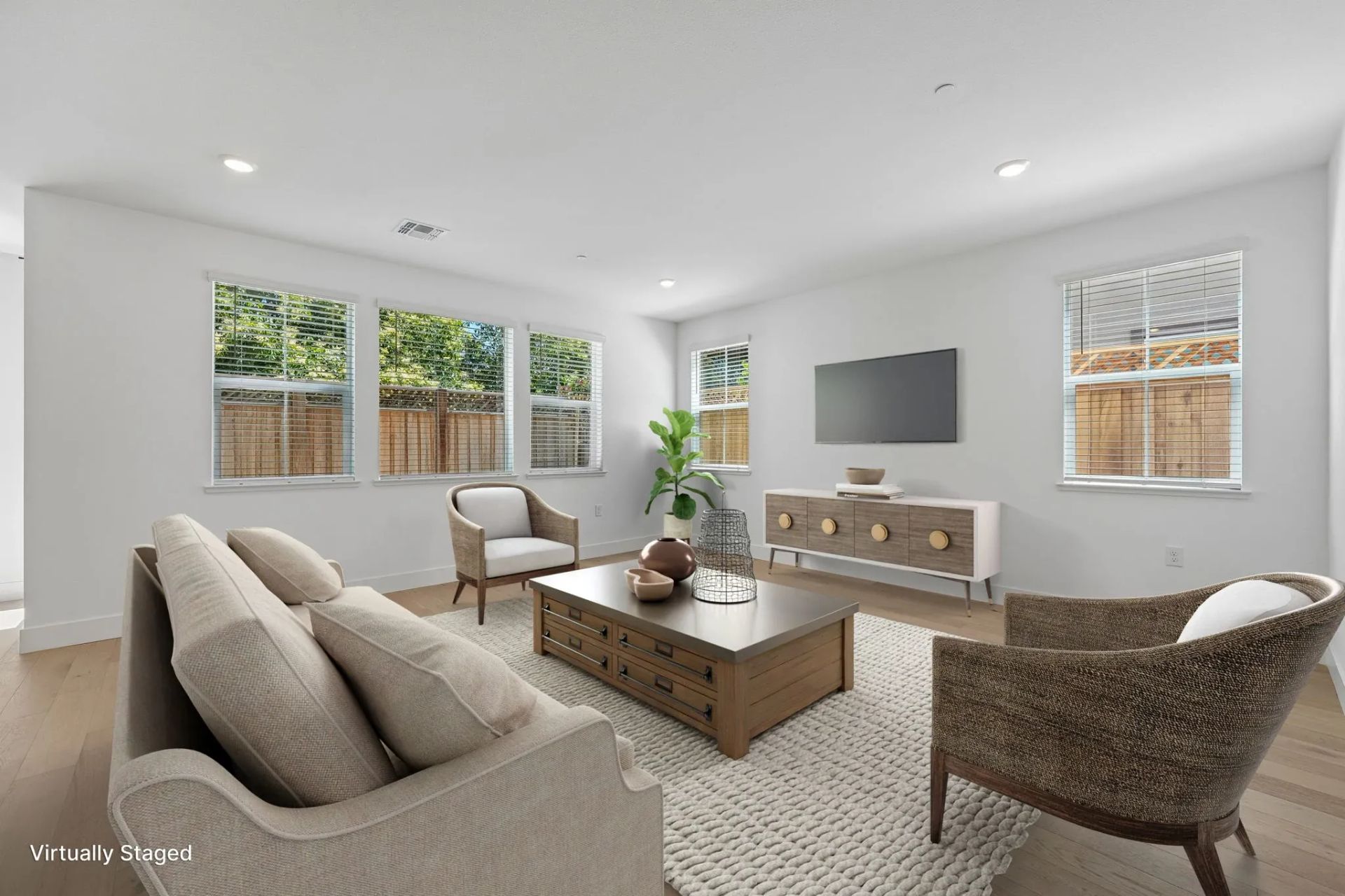 Abigail Place Homesite 9 Living Room Virtually Sta