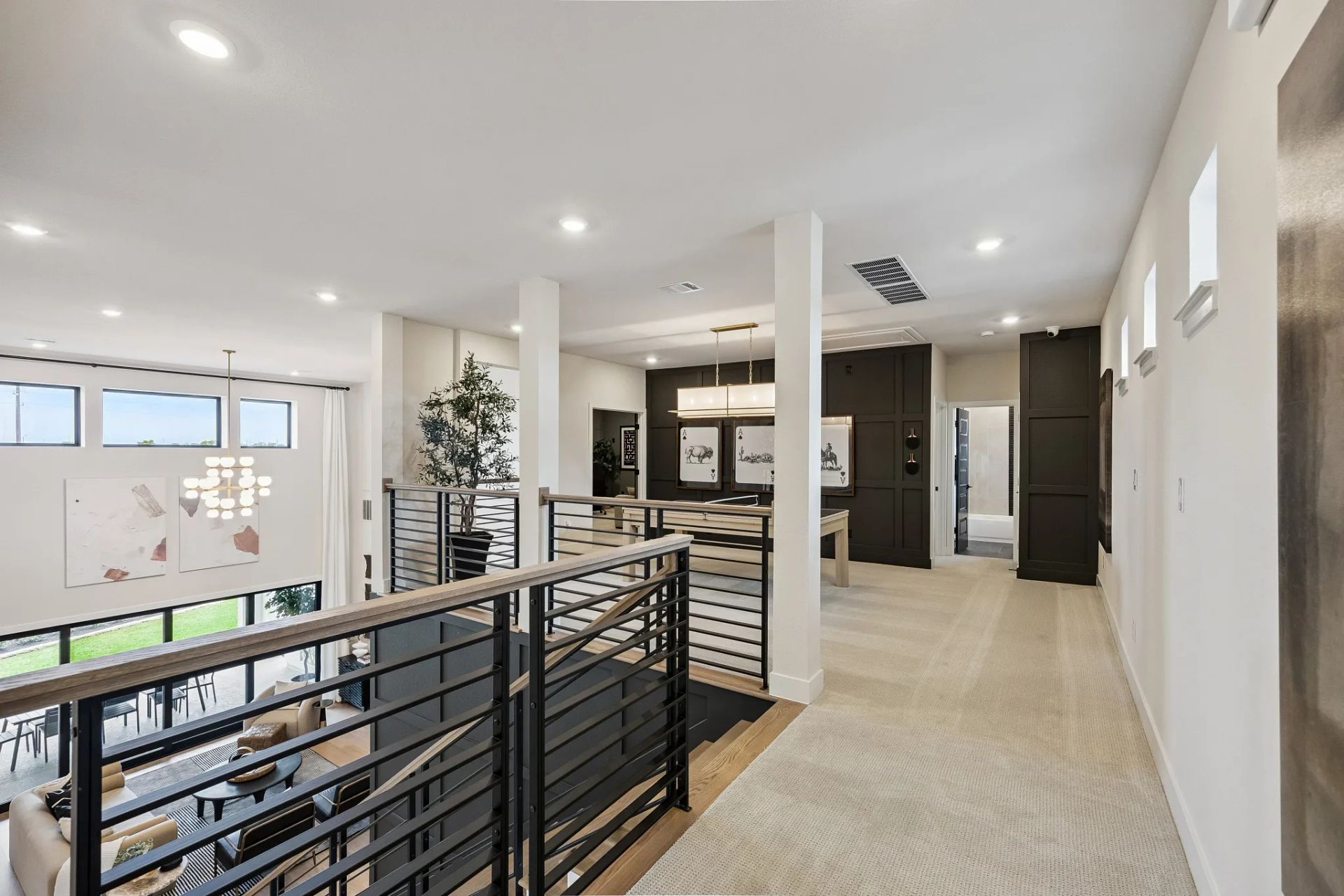 Plan 5058 Loft - Staged