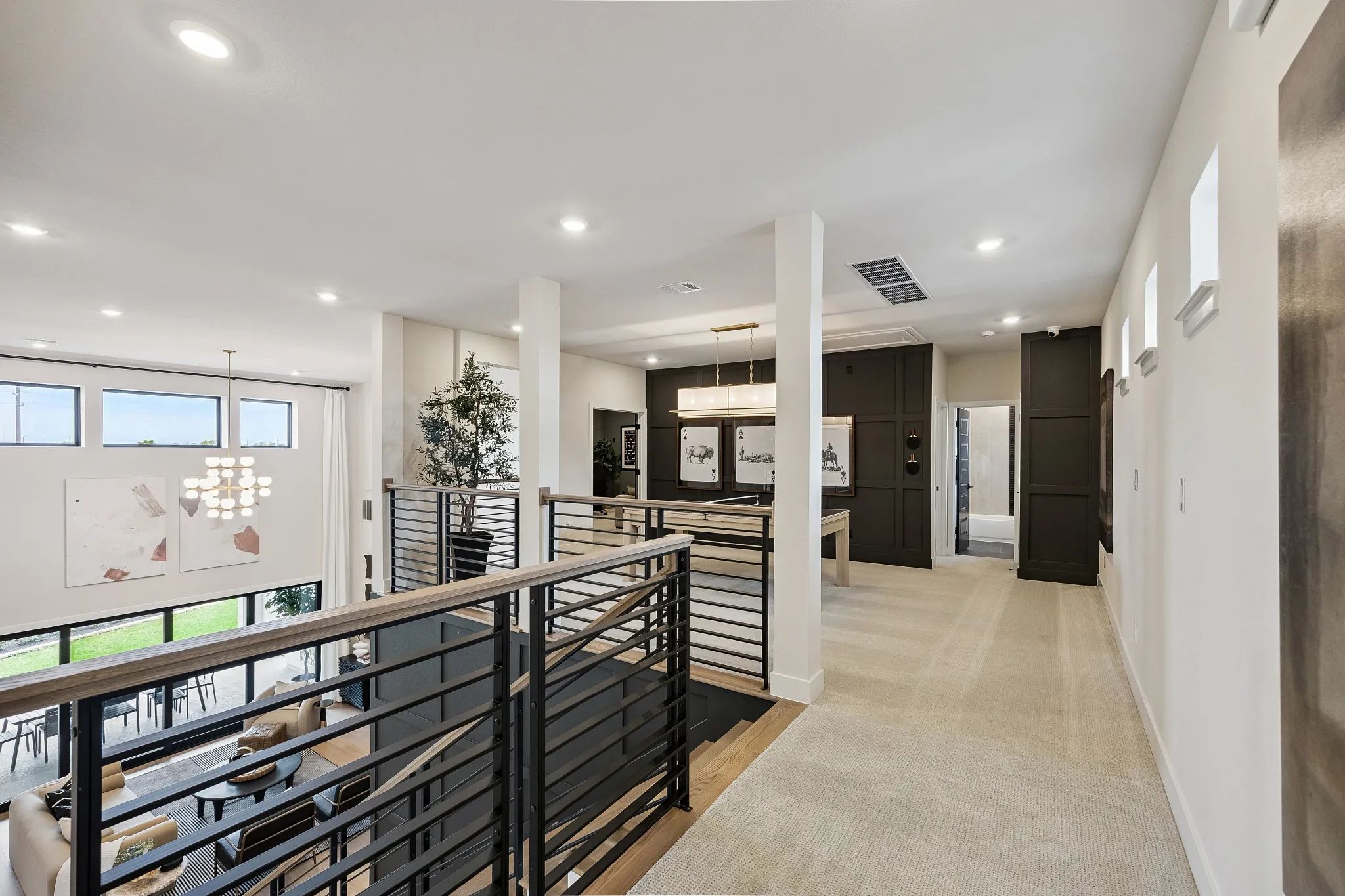 Plan 5058 Loft - Staged
