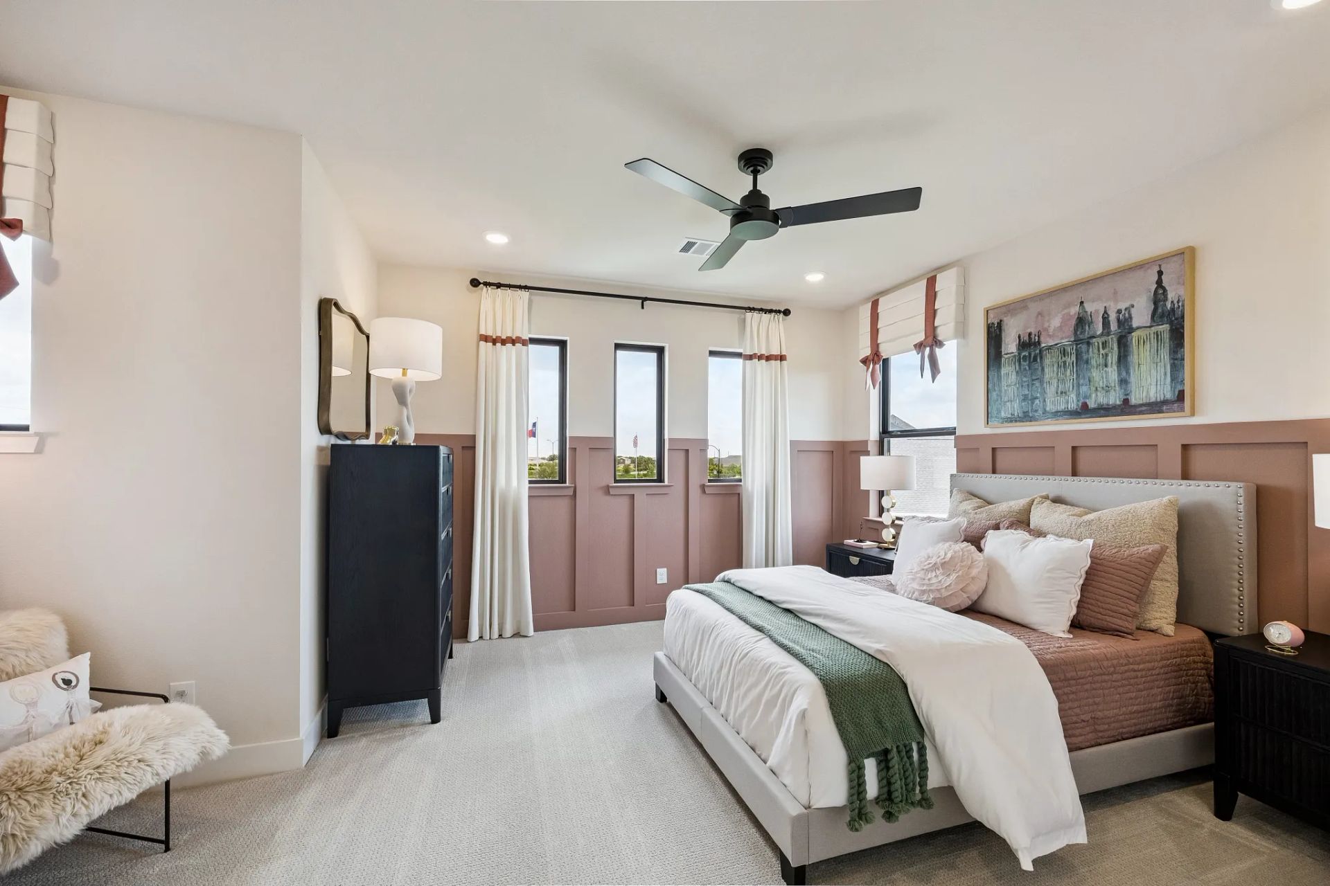 Plan 5058 Bed 4 - Staged