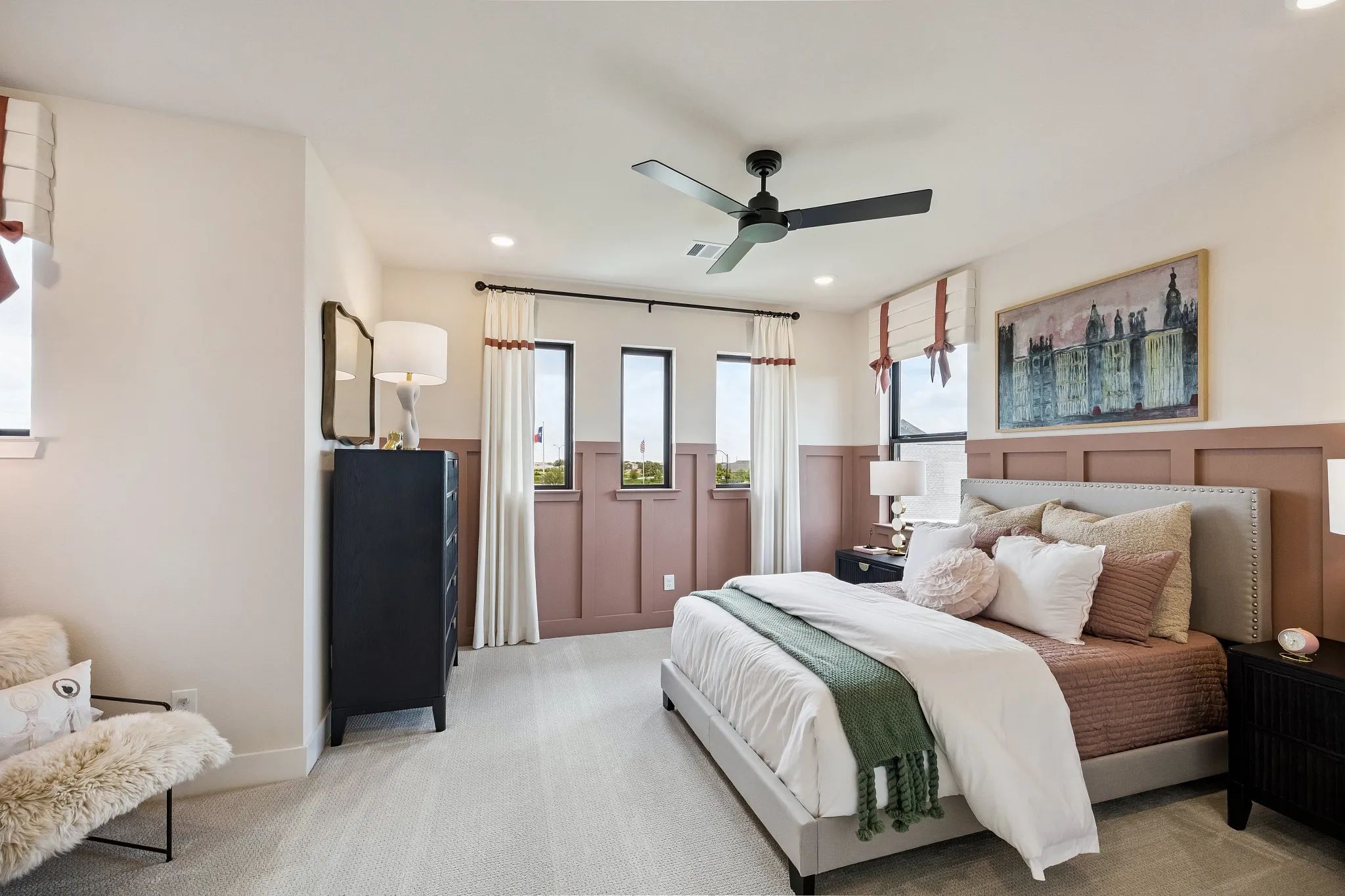 Plan 5058 Bed 4 - Staged