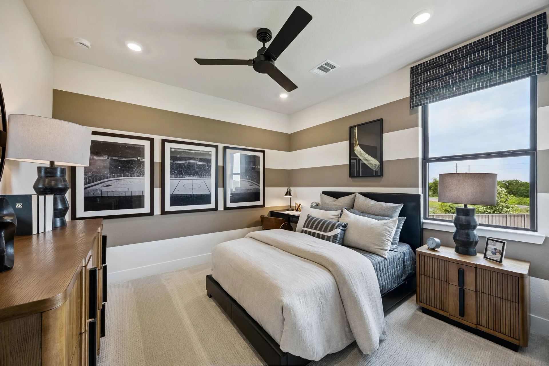 Plan 5058 Bed 5 - Staged