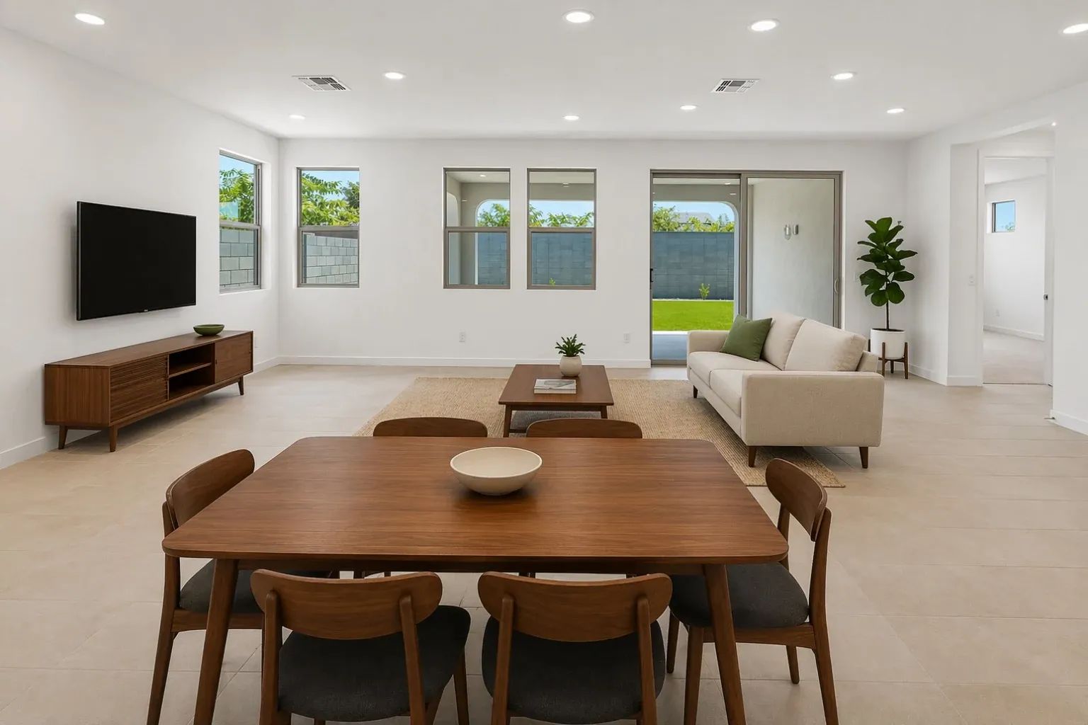 Great Room Virtually Staged