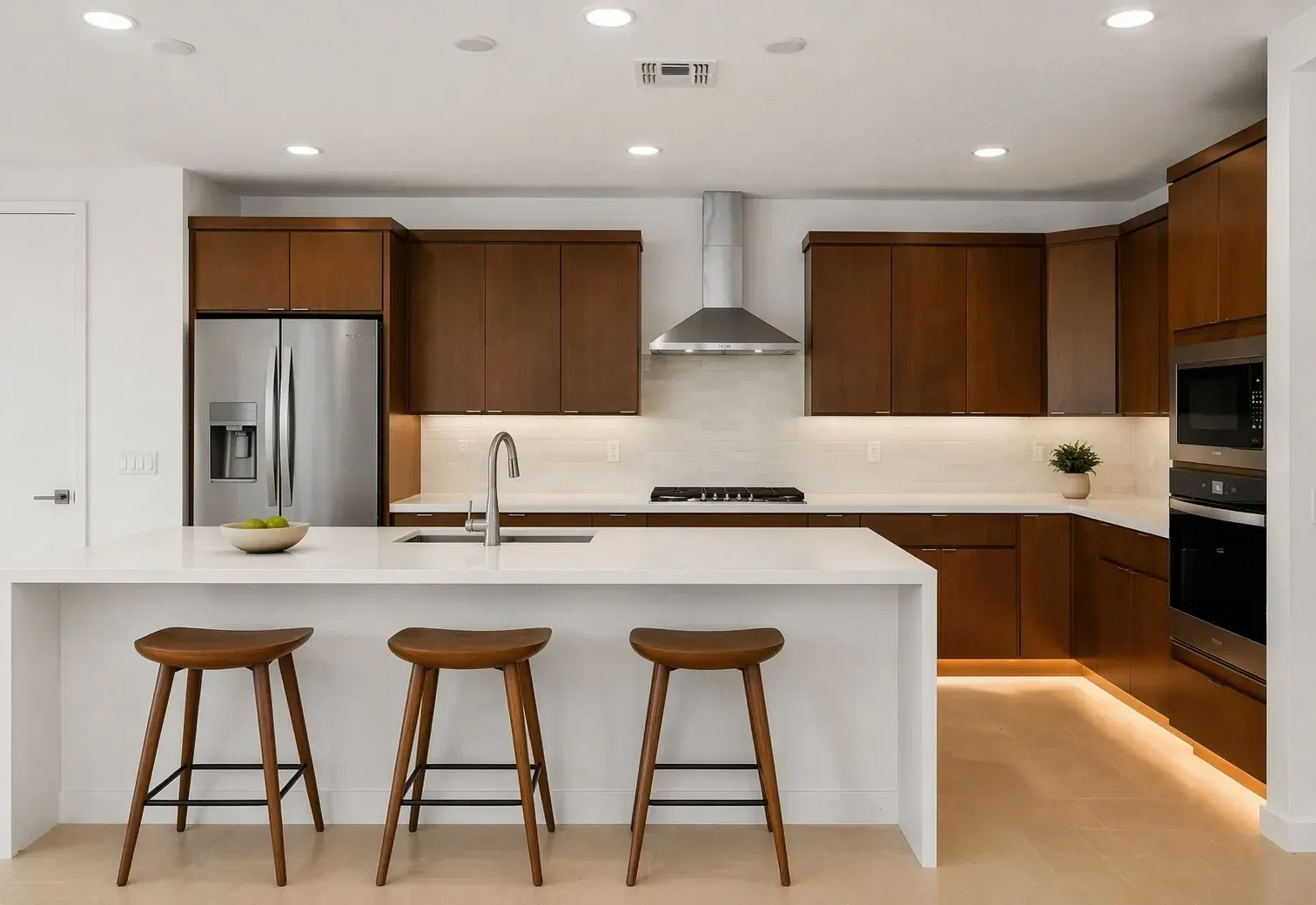 Kitchen Virtually Staged