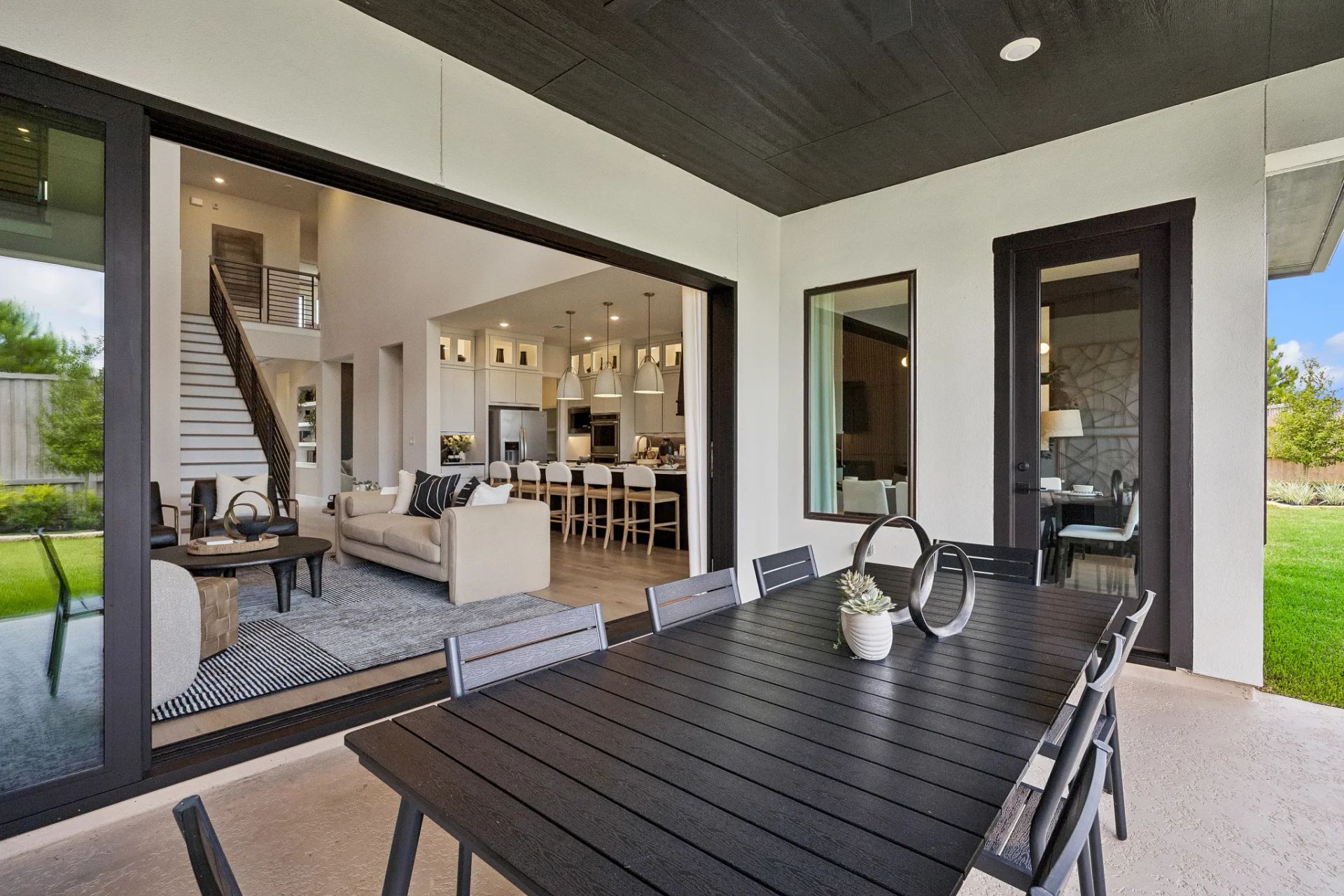 Plan 5058 Model Outdoor Living