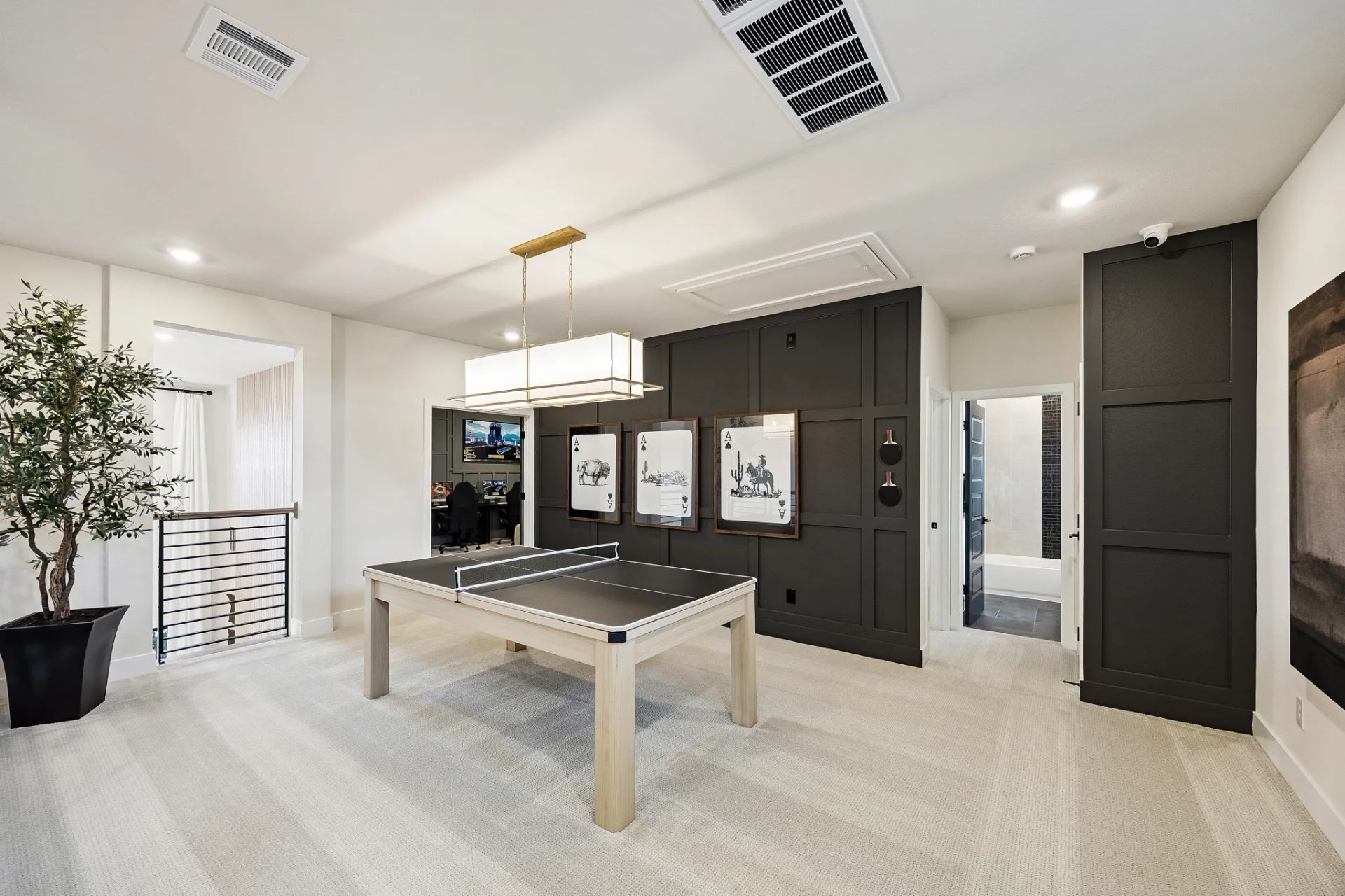Plan 5058 Model Game Room