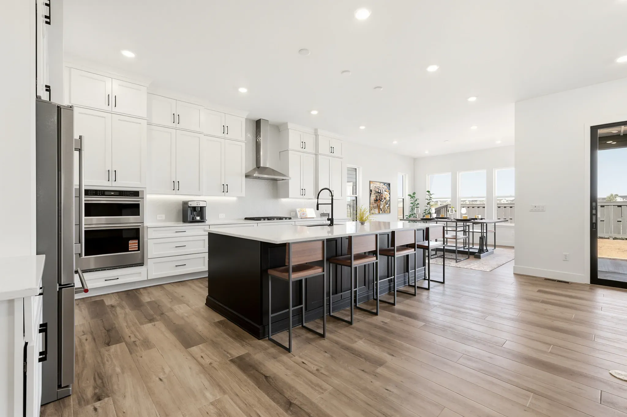 Homesite 143 Kitchen + Dining - Virtually Staged