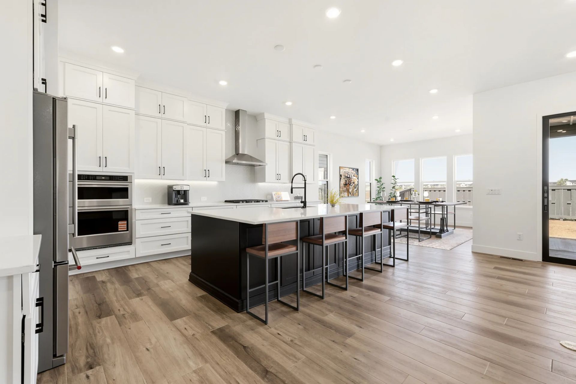 Homesite 143 Kitchen + Dining - Virtually Staged