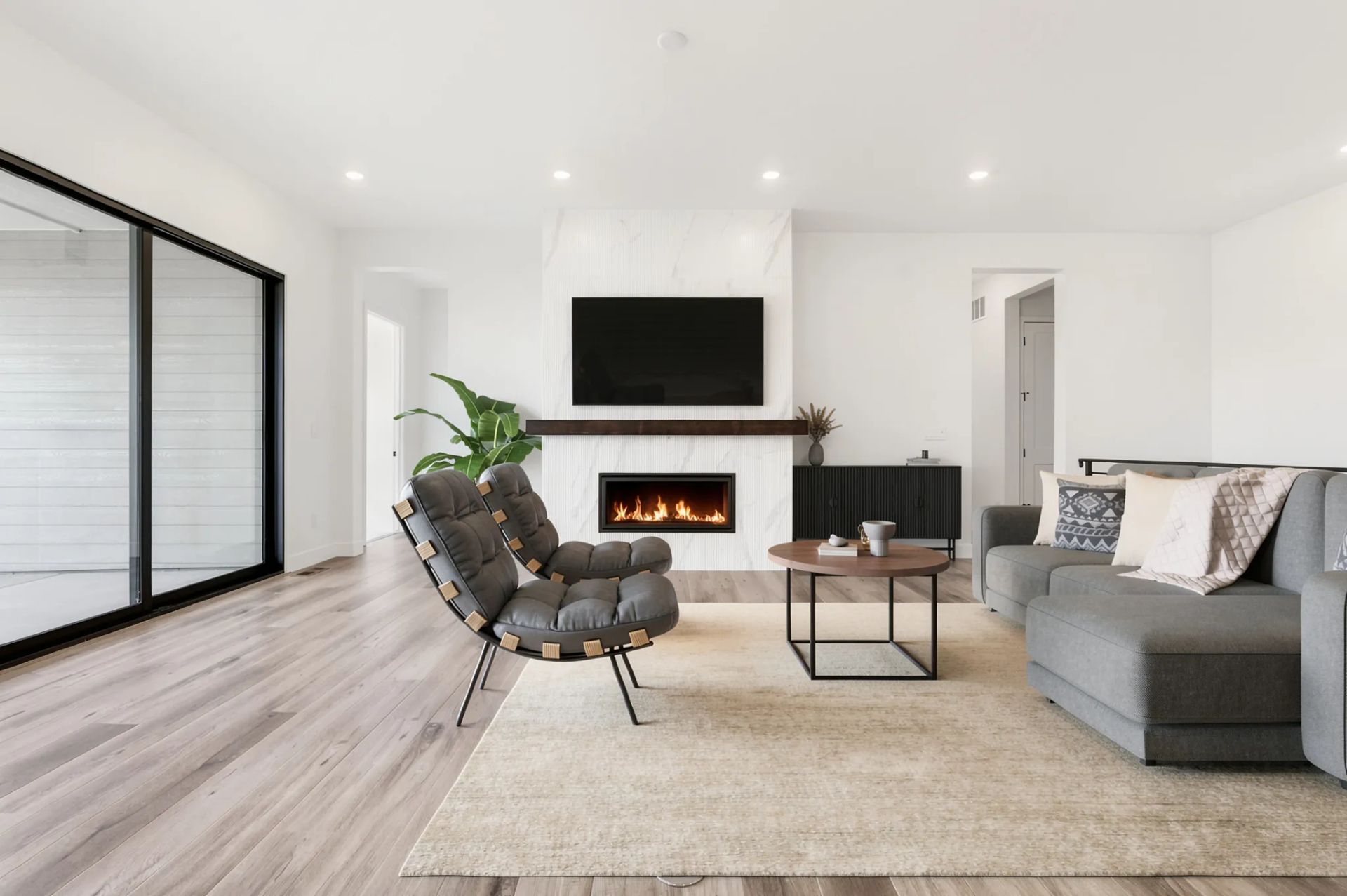 Homesite 143 Great Room - Virtually Staged