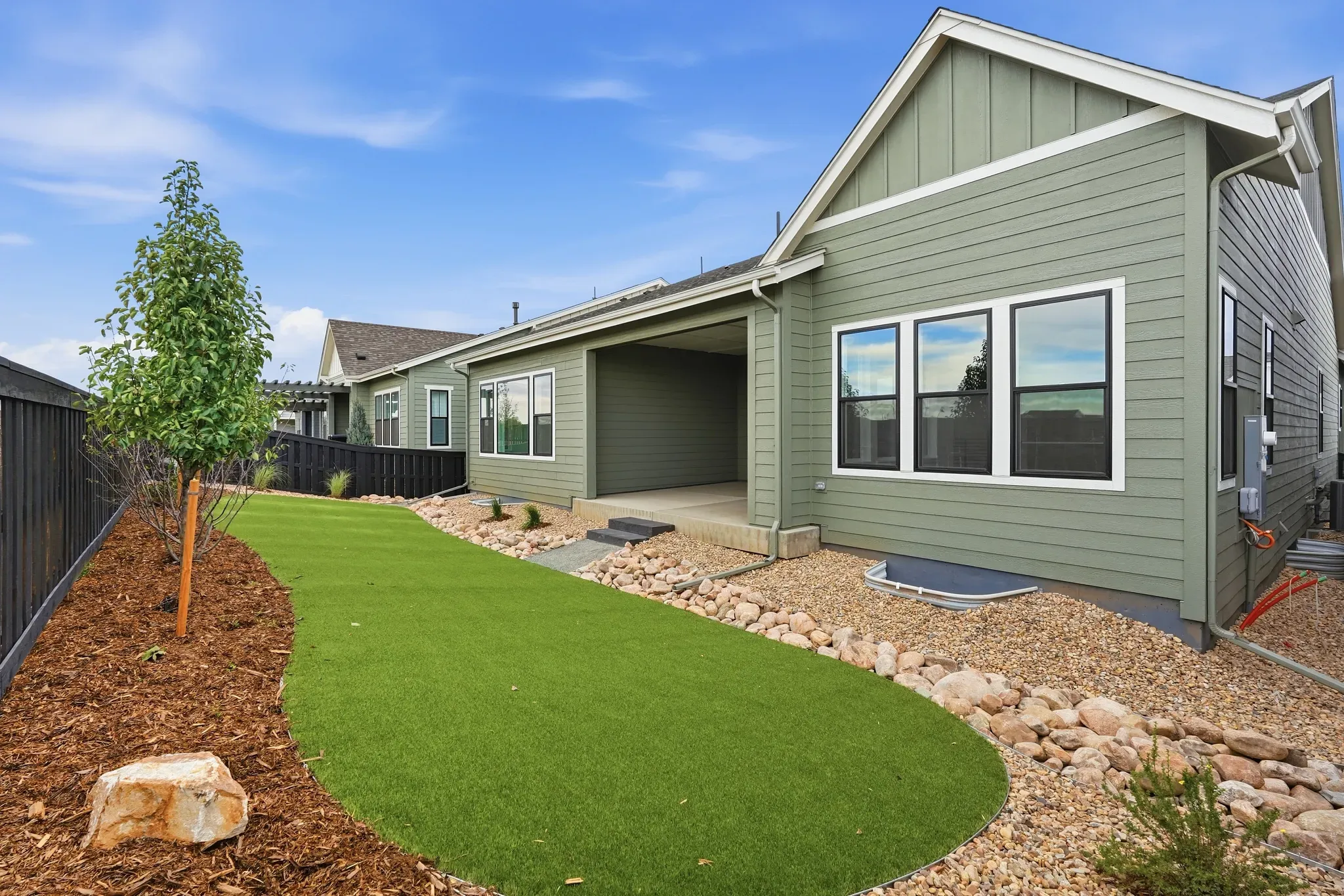 Homesite 143 Backyard