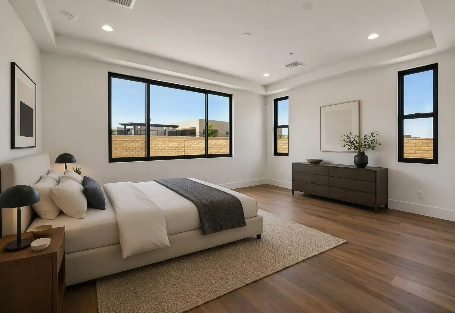 Primary Bedroom Virtually Staged