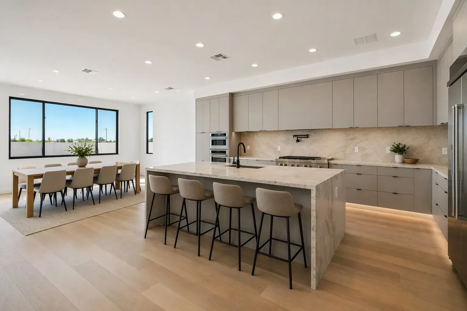Kitchen Virtually Staged