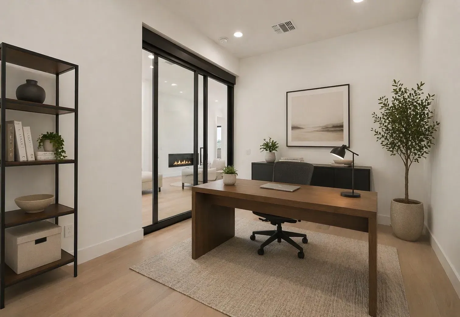 Office Virtually Staged