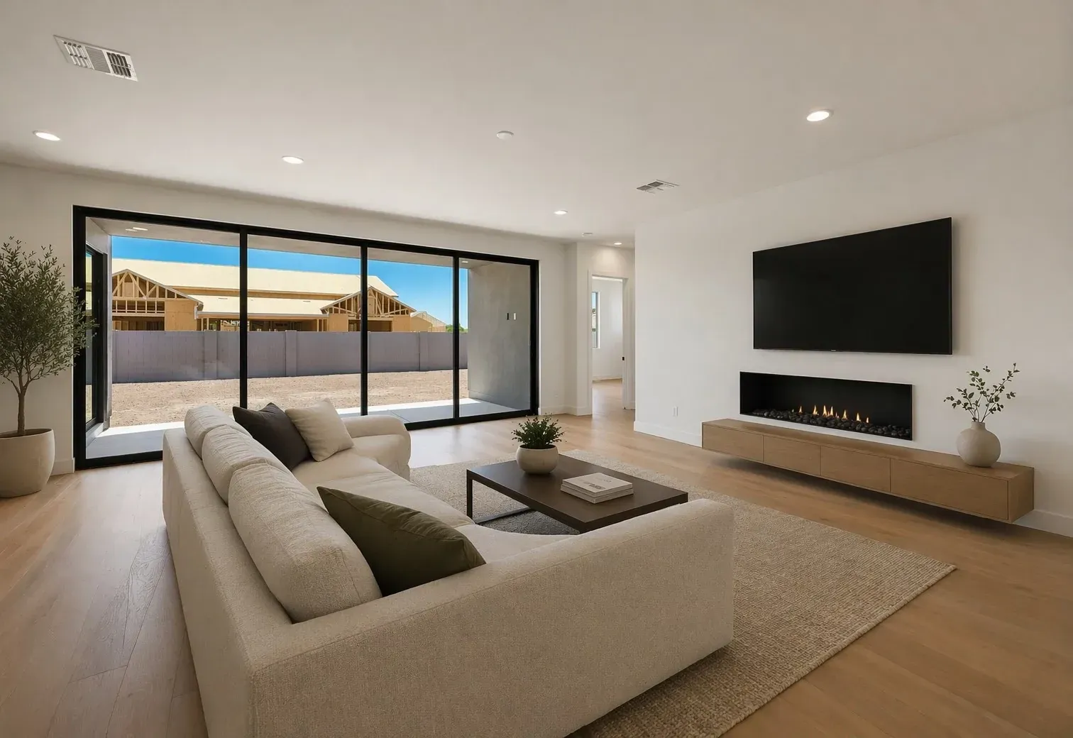 Great Room Virtually Staged