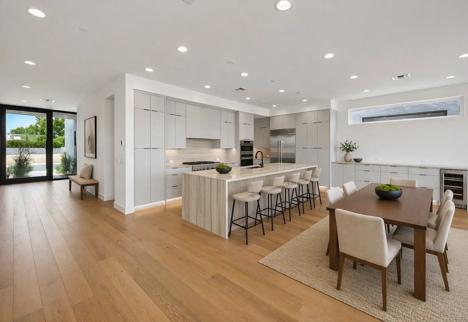 Kitchen Virtually Staged