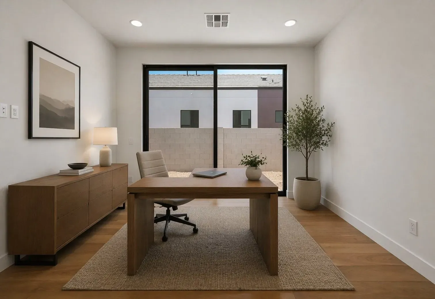 Office Virtually Staged