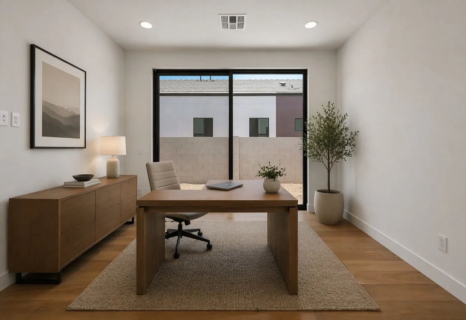 Office Virtually Staged