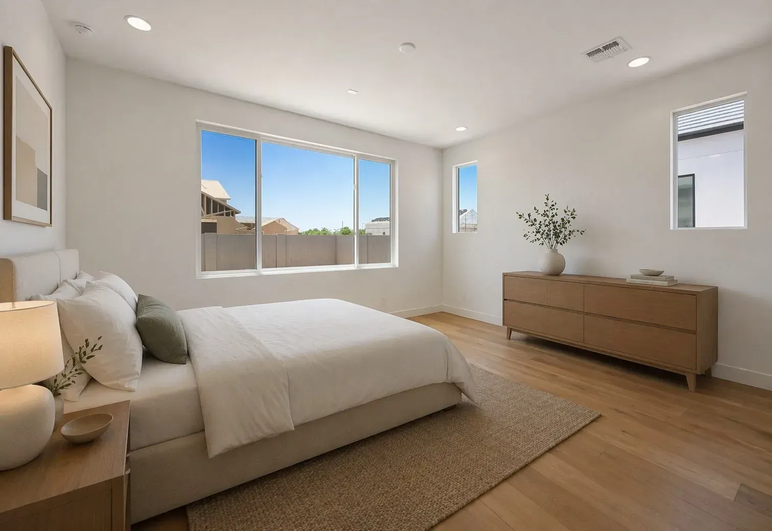 Primary Bedroom Virtually Staged
