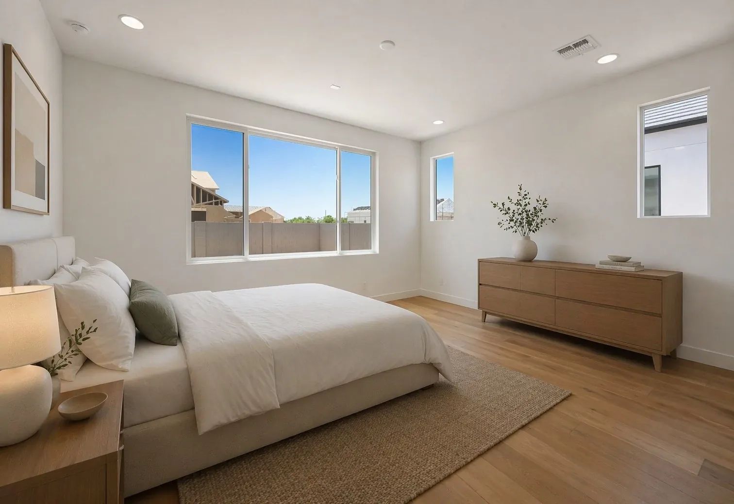 Primary Bedroom Virtually Staged
