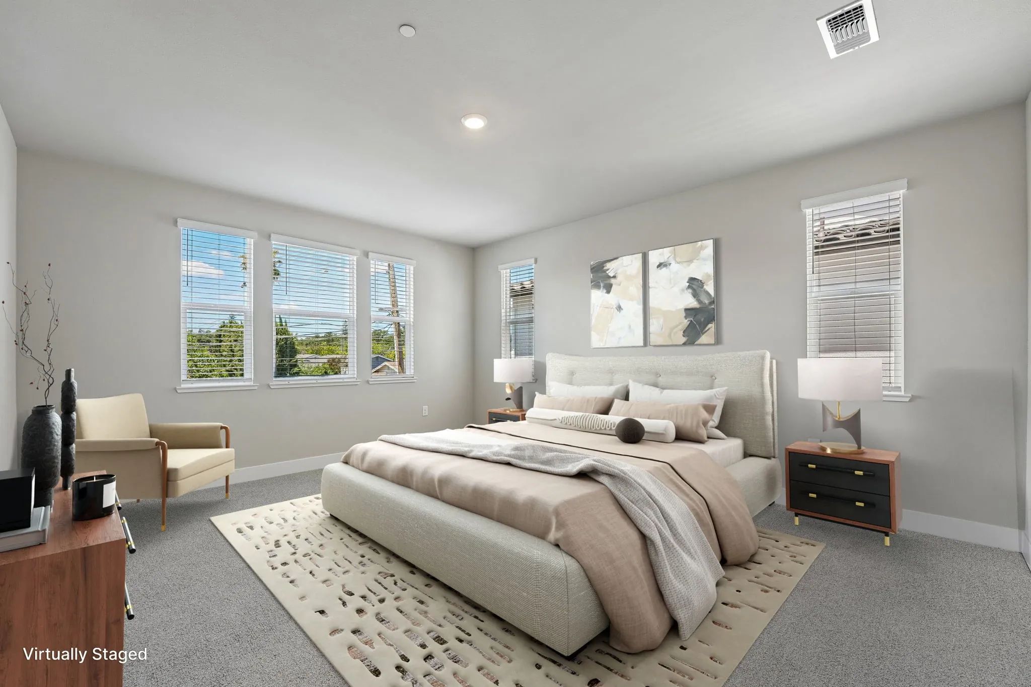 Abigail Place Homesite 13 Primary Bedroom Virtuall