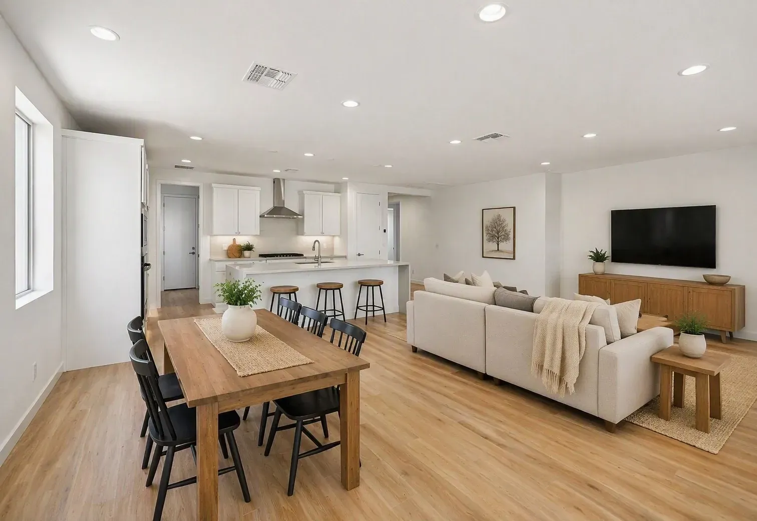Great Room Virtually Staged