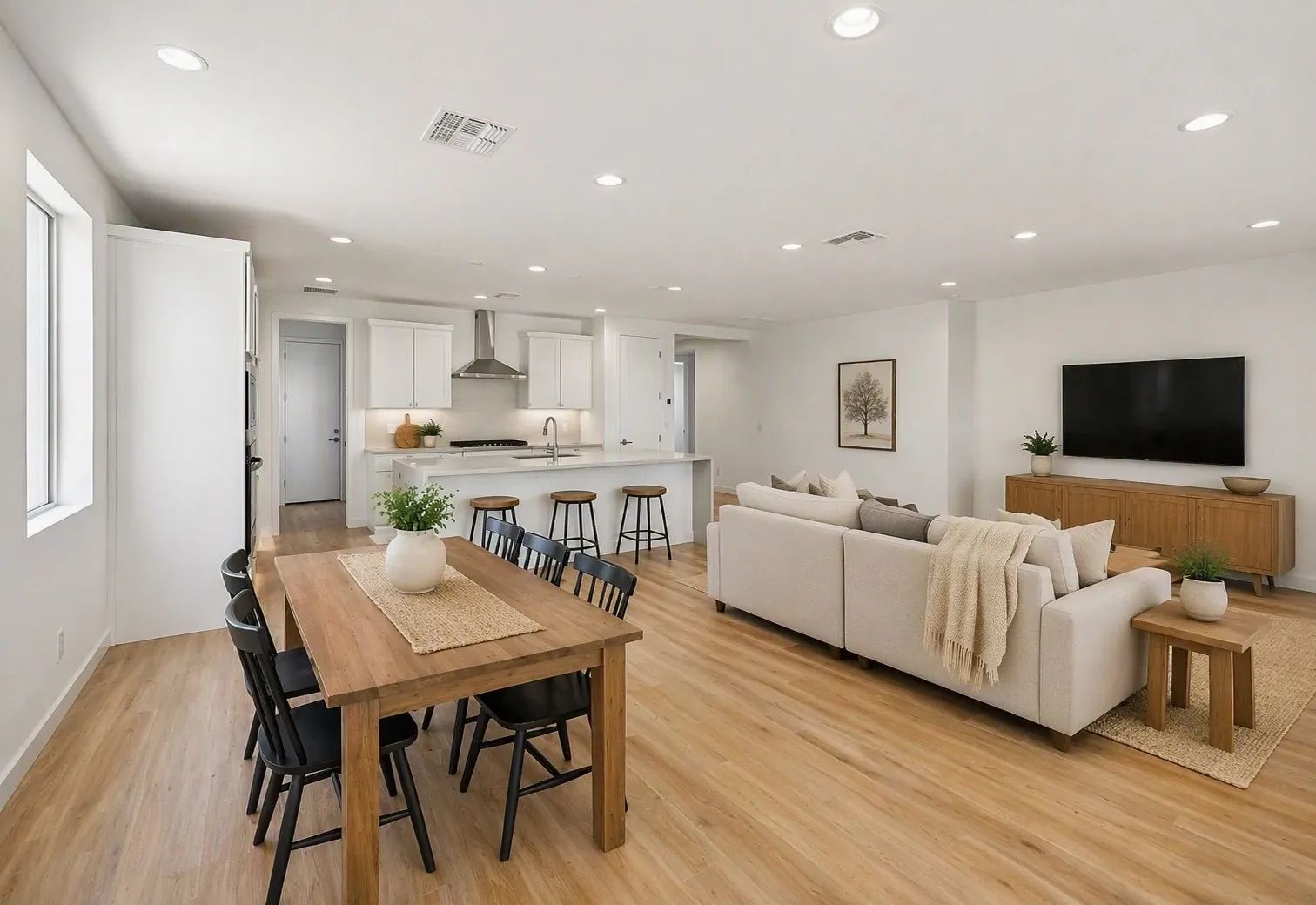 Great Room Virtually Staged