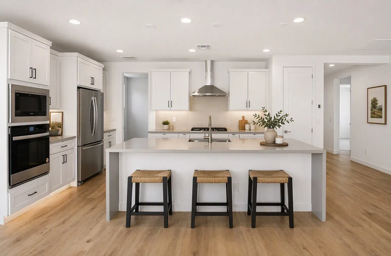 Kitchen Virtually Staged