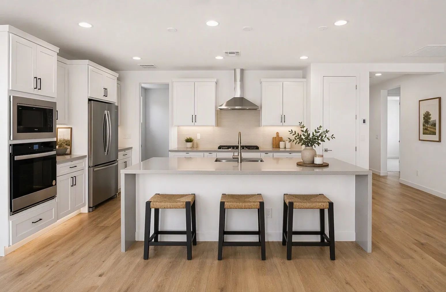 Kitchen Virtually Staged