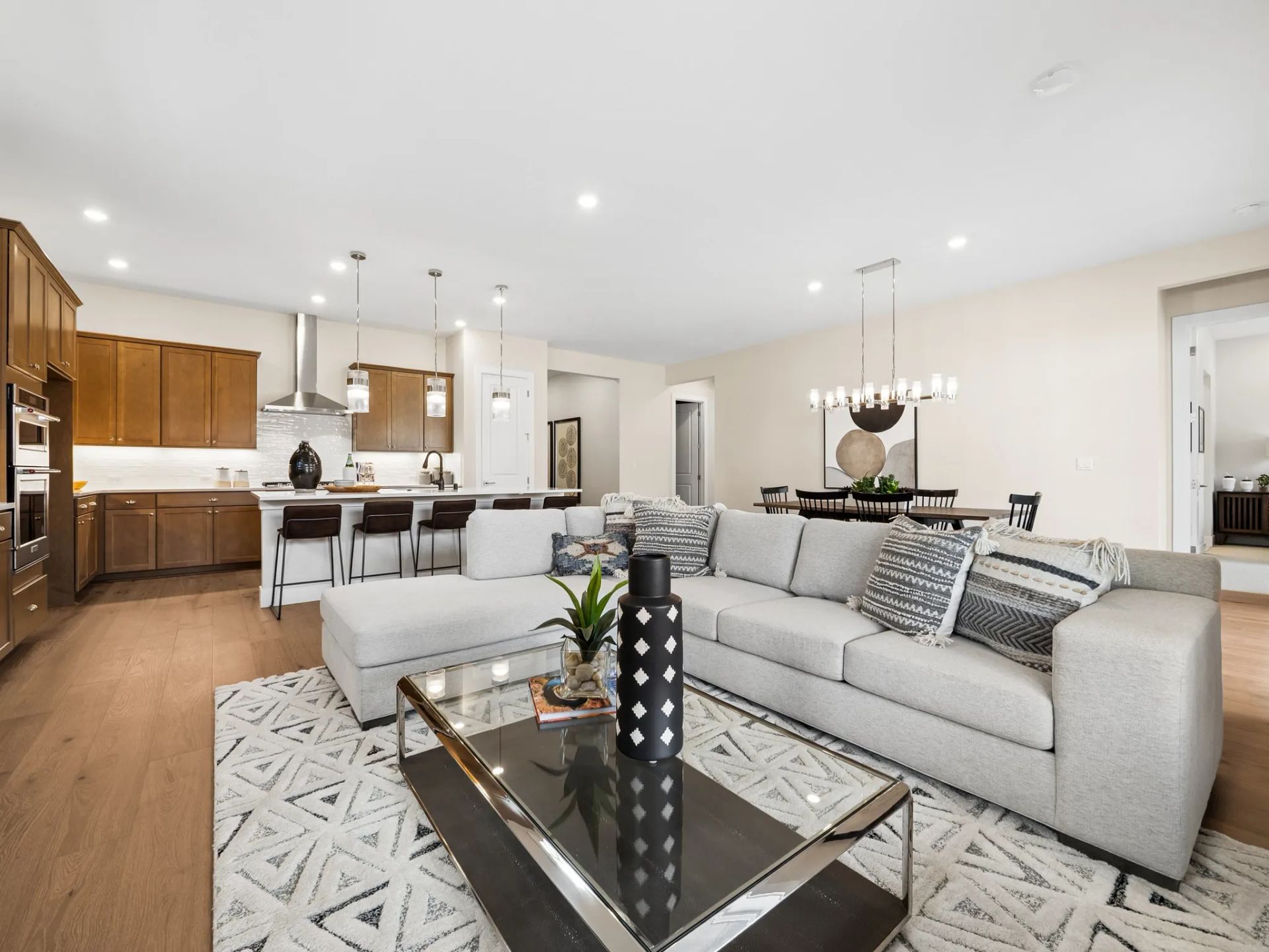 Great Room & Kitchen of Home