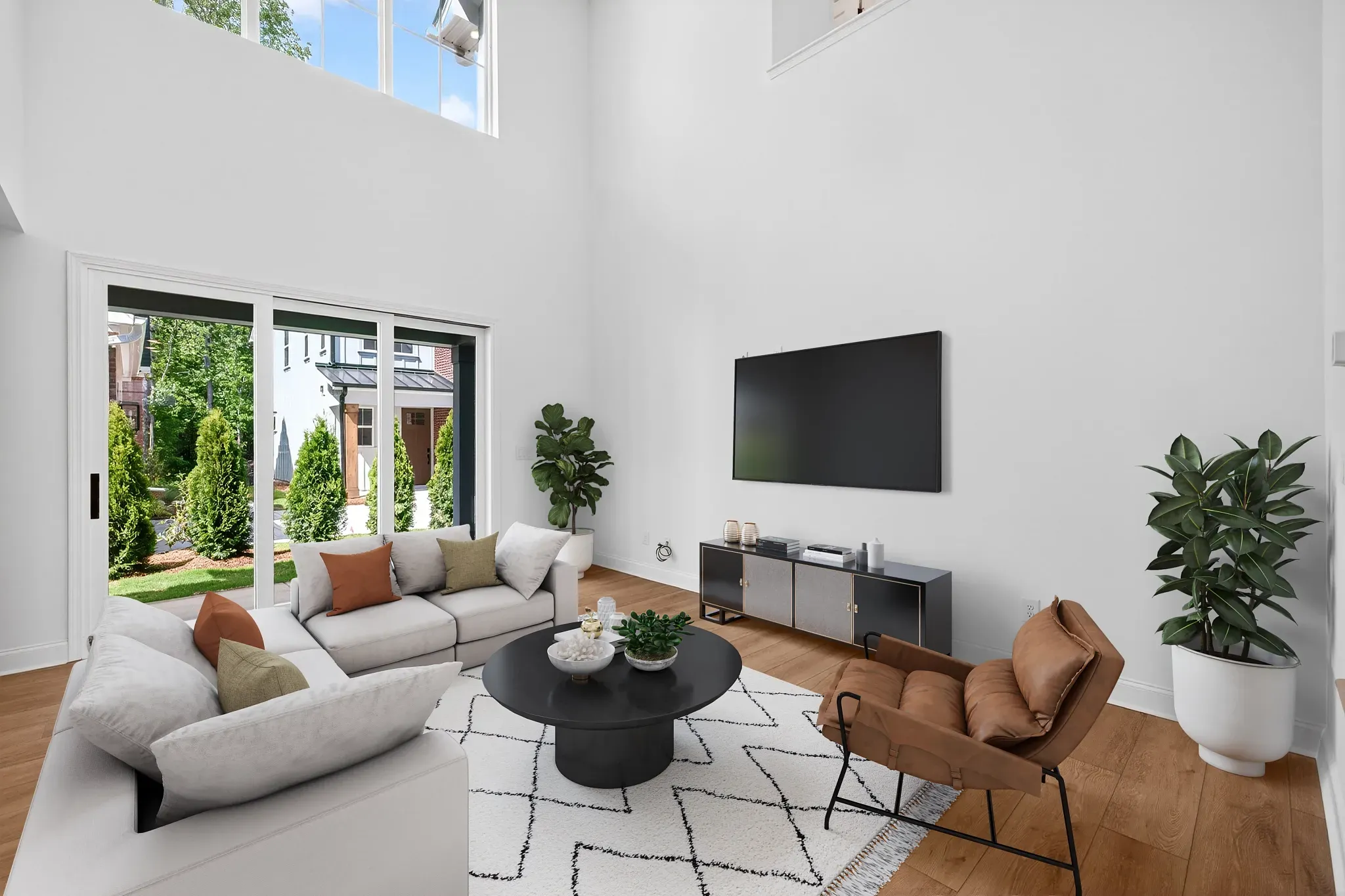 Virtually Staged Great Room