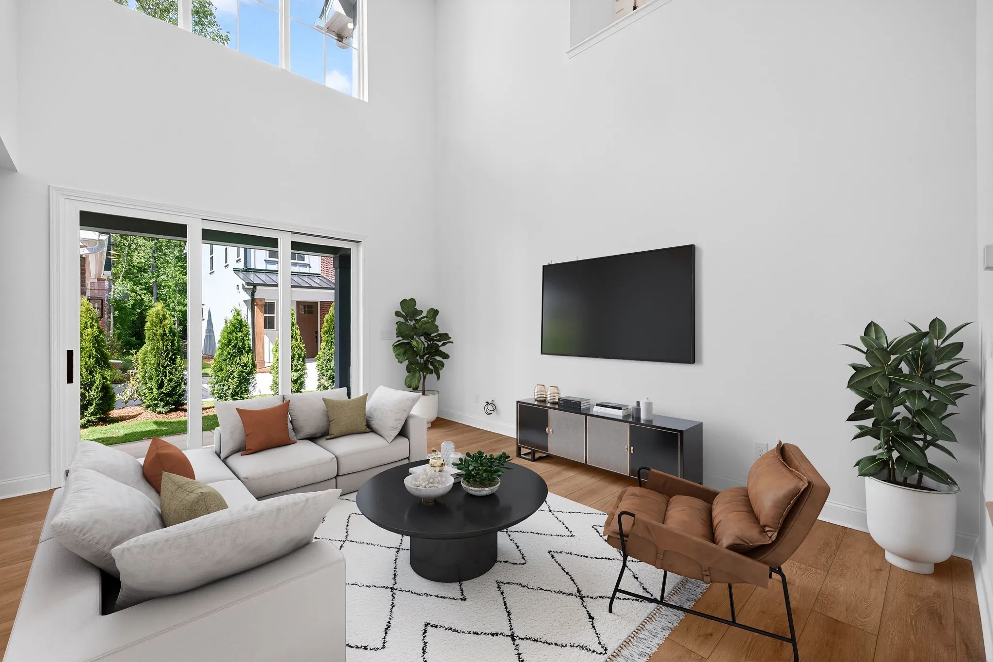 Virtually Staged Great Room