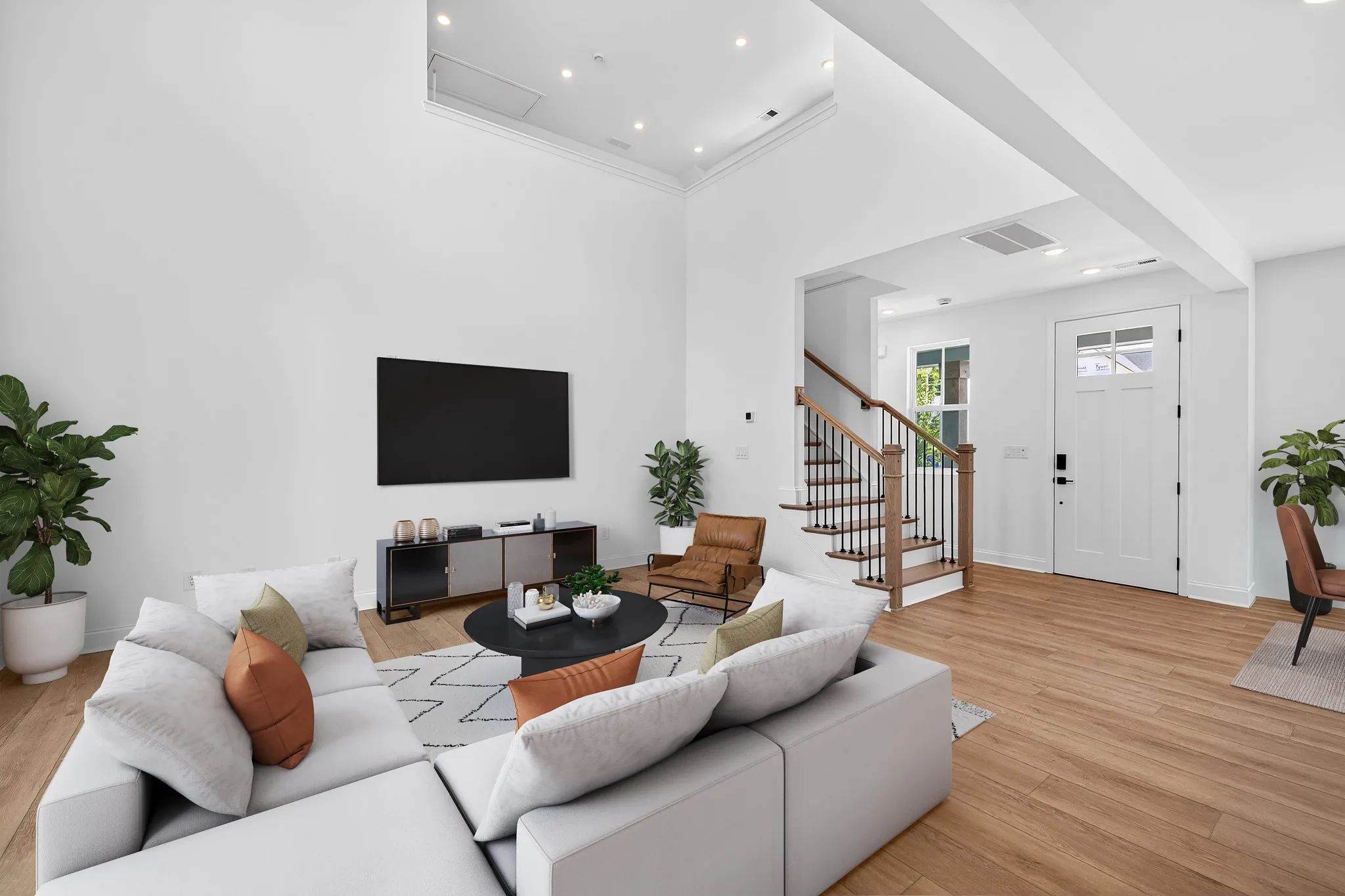 Virtually Staged Great Room