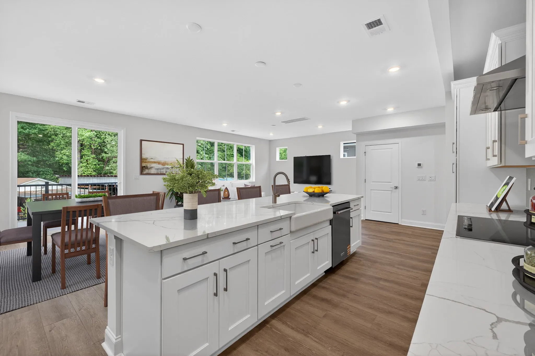 Virtually Staged Great Room