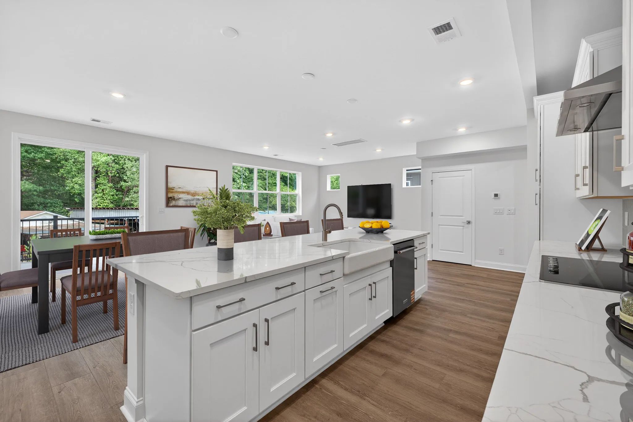 Virtually Staged Great Room