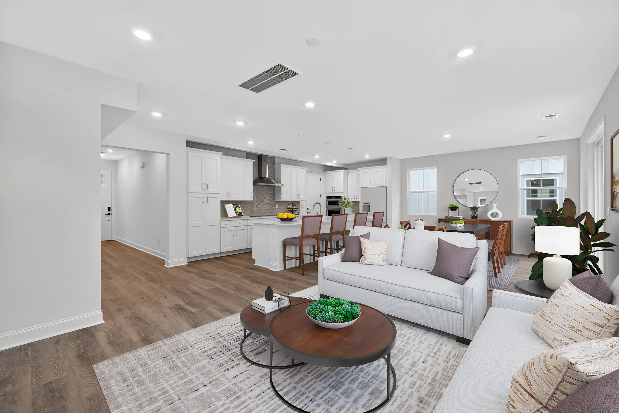 Virtually Staged Great Room