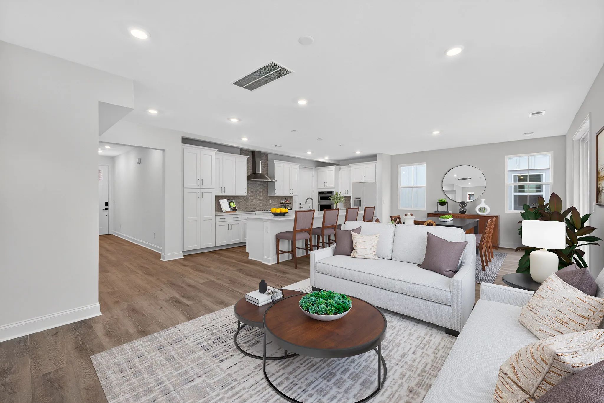 Virtually Staged Great Room
