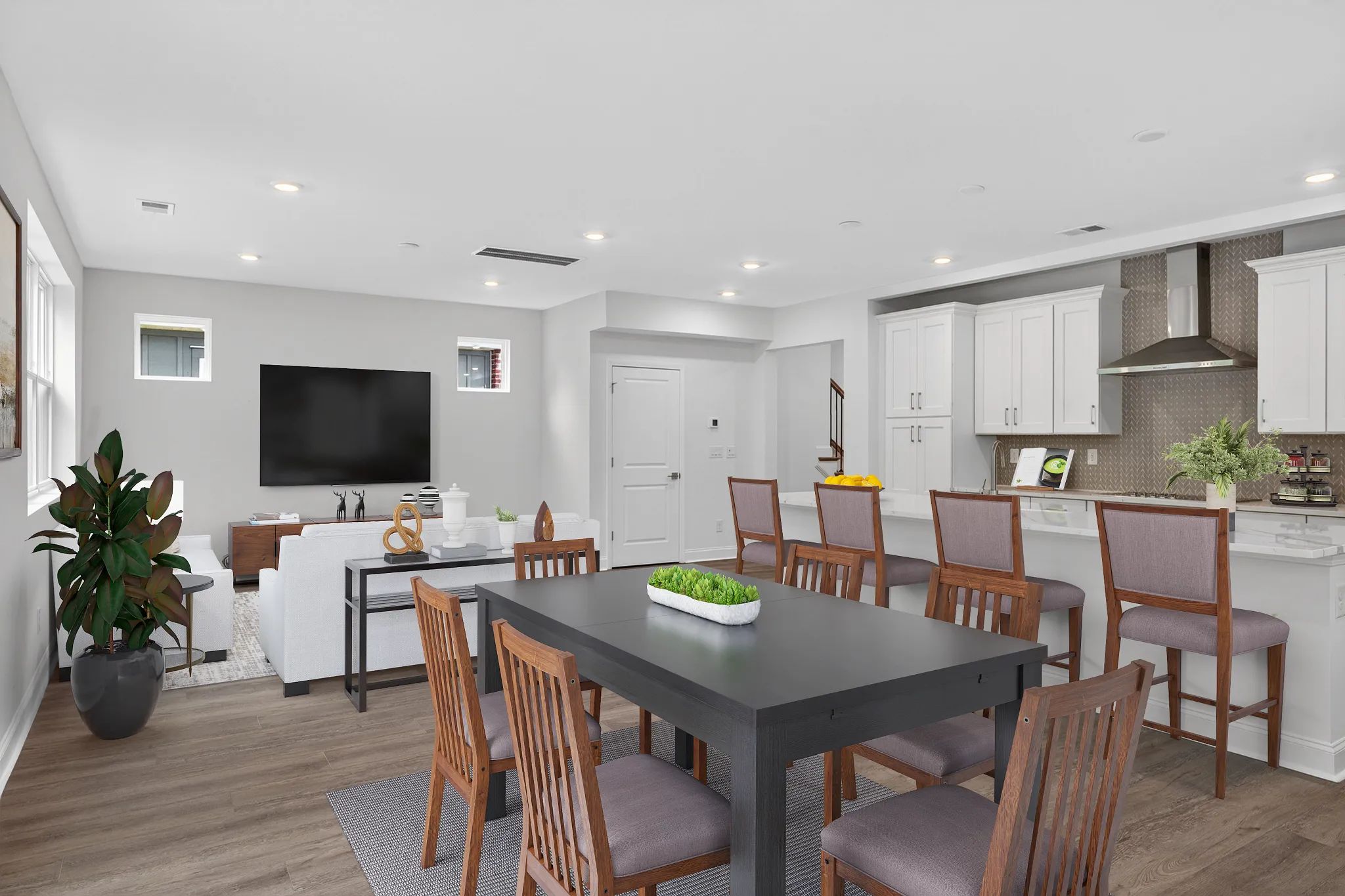Virtually Staged Great Room