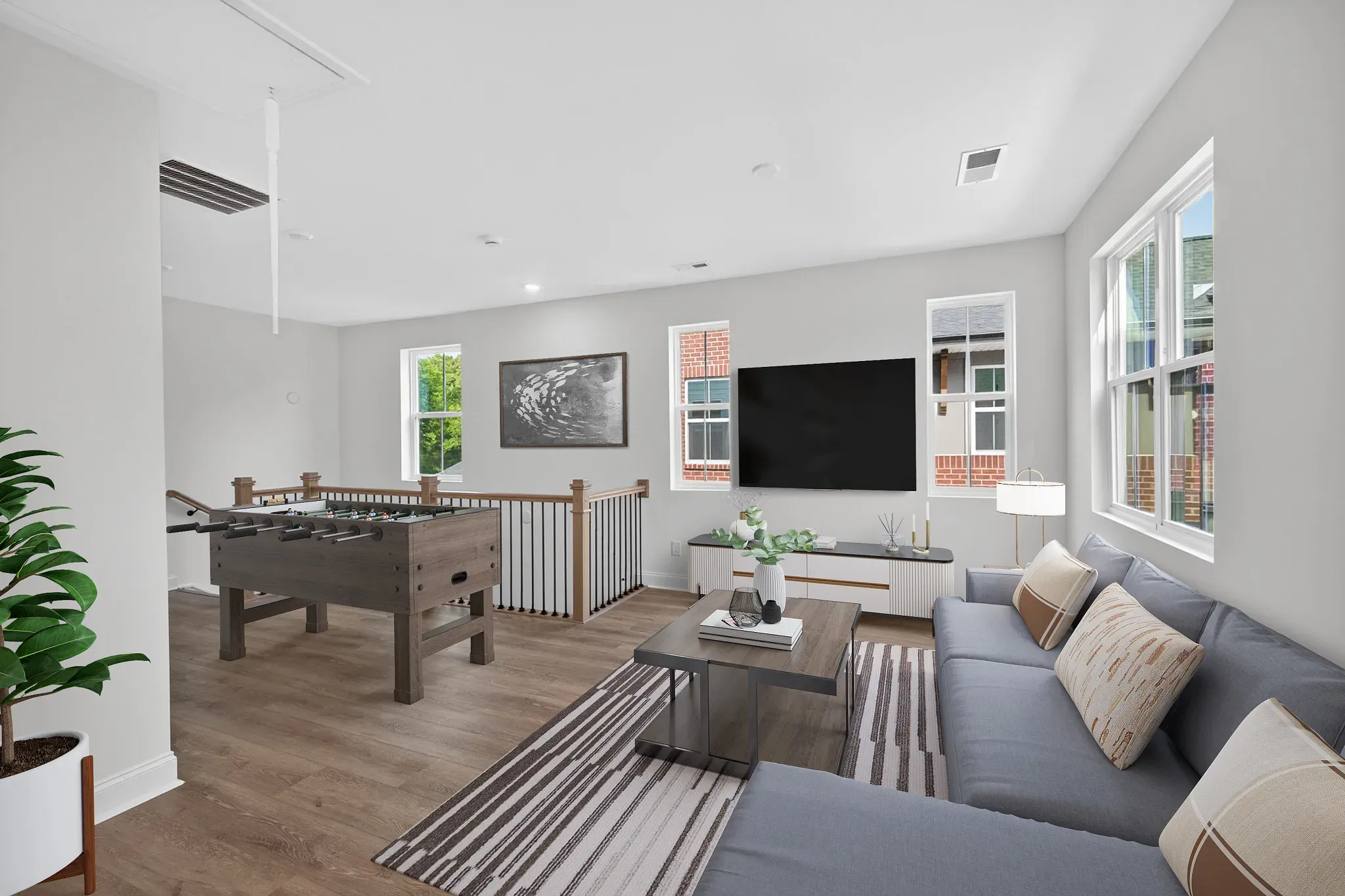 Virtually Staged Loft