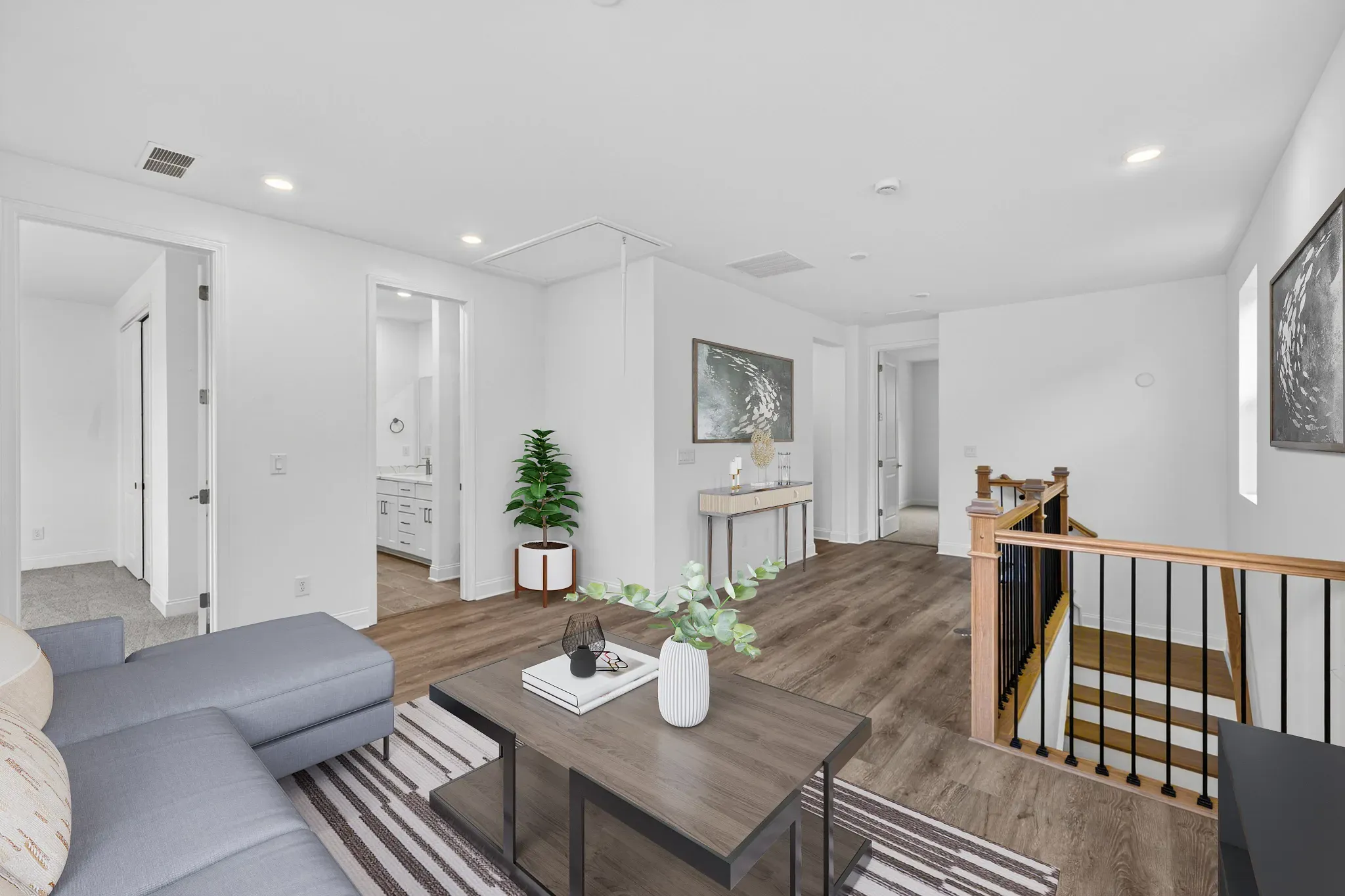Virtually Staged Loft