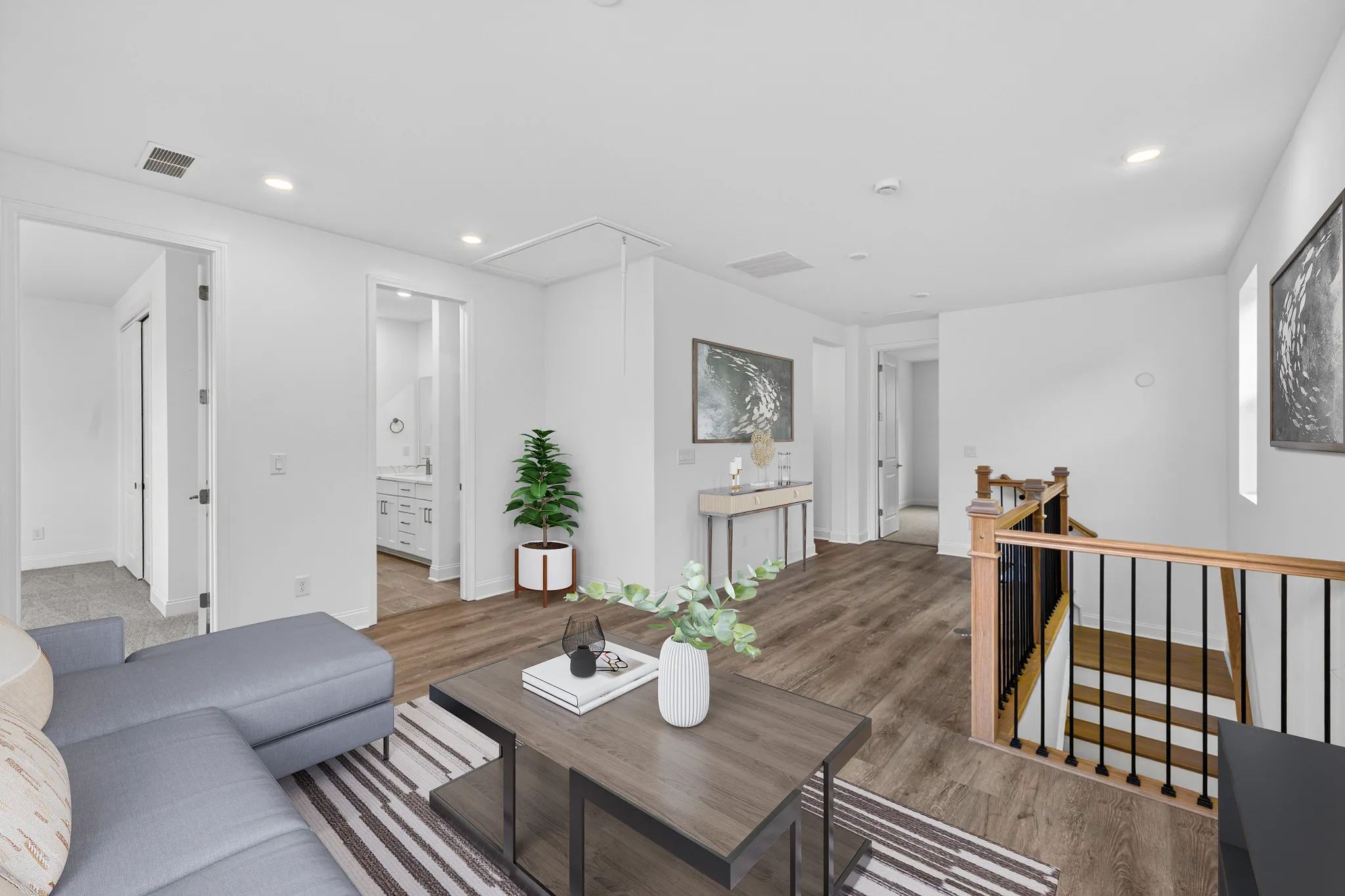 Virtually Staged Loft