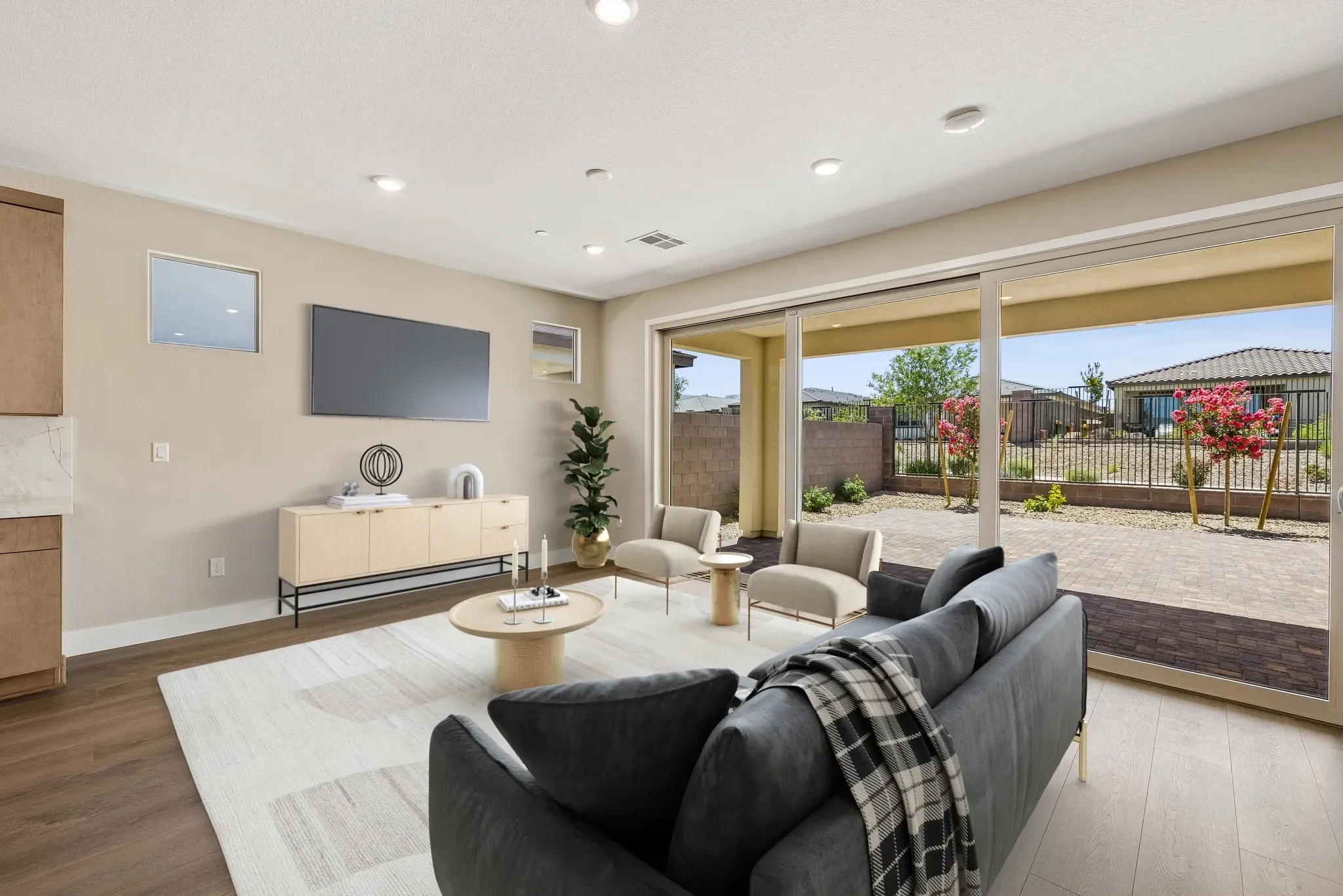 Connect Virtually Staged Great Room