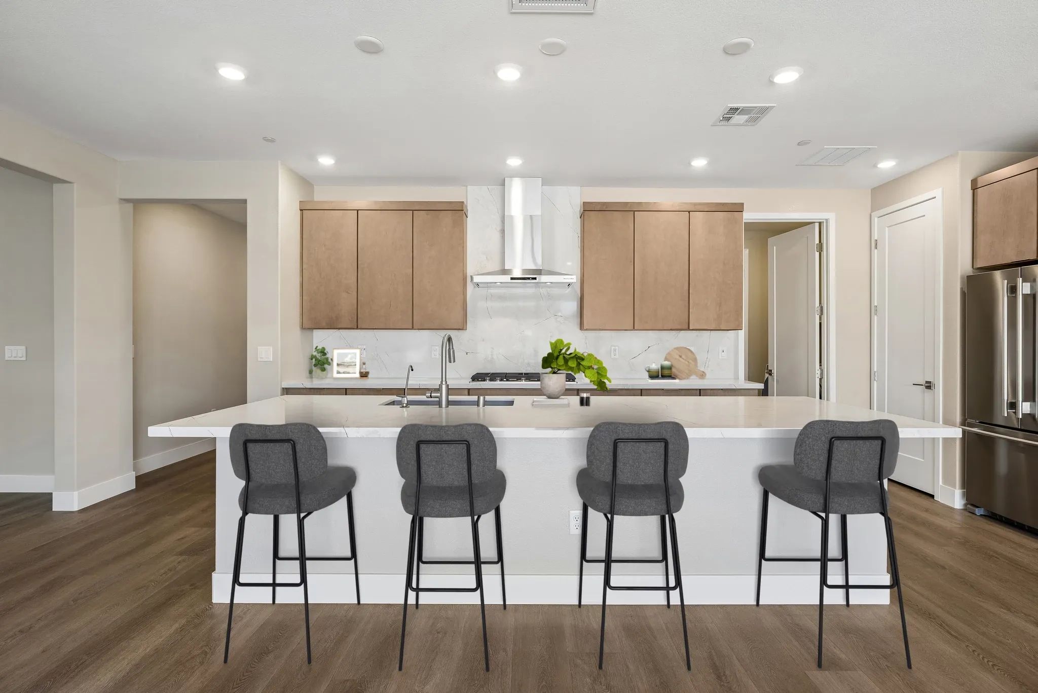 Connect Virtually Staged Kitchen