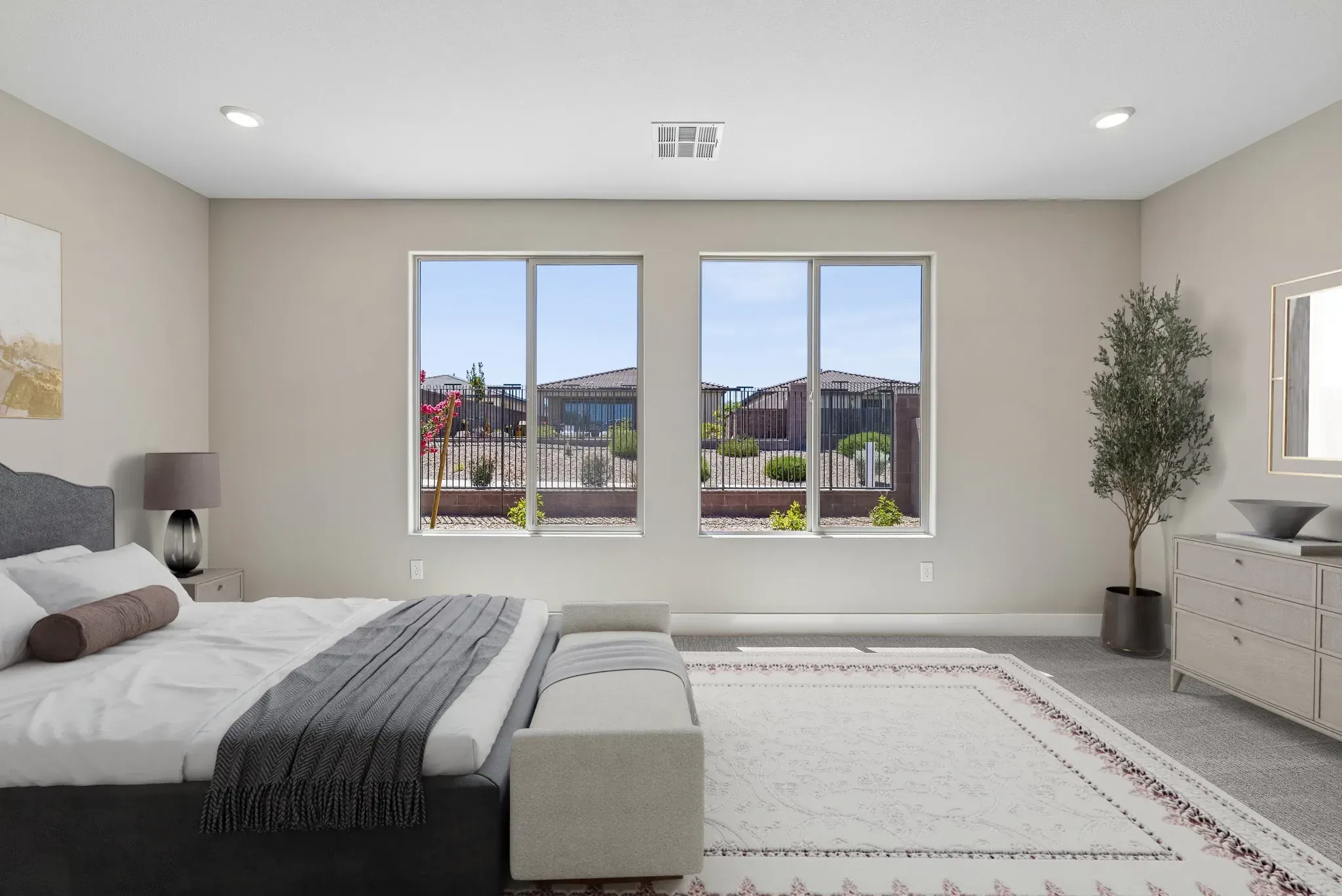 Connect Virtually Staged Primary Bed