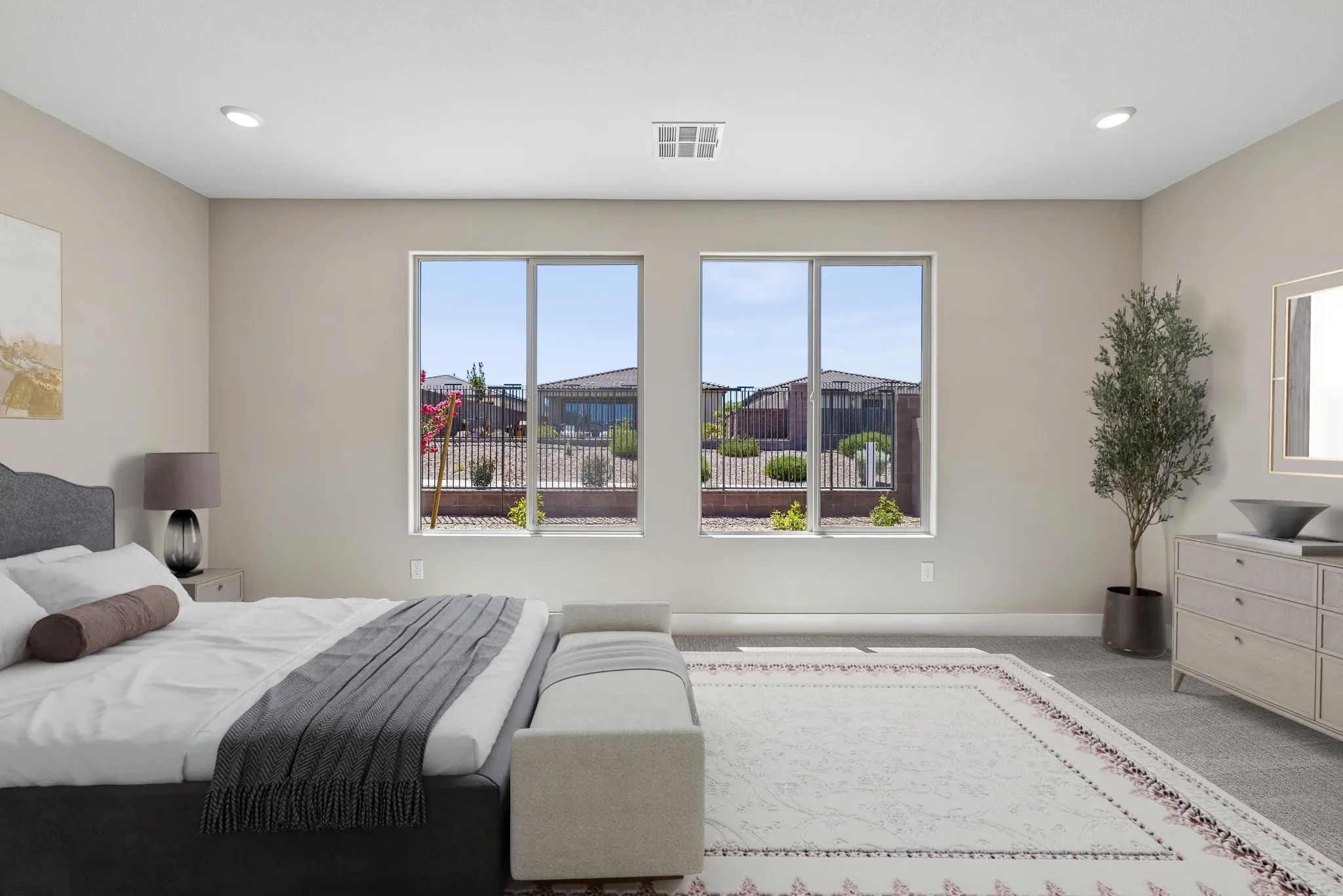 Connect Virtually Staged Primary Bed