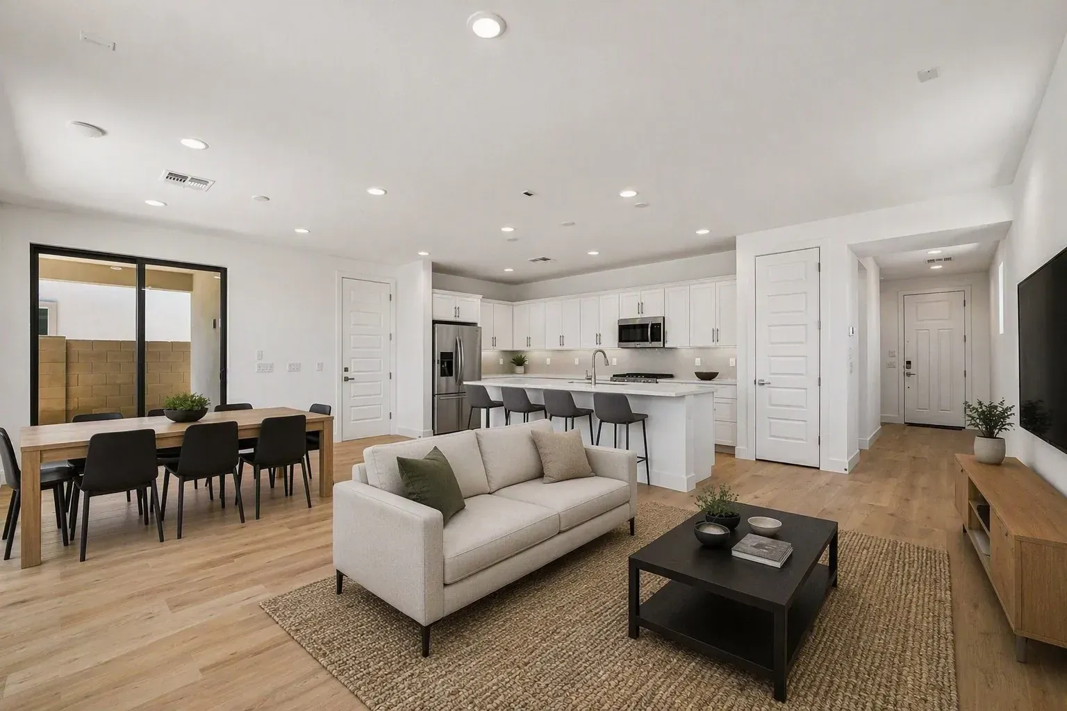 Great Room Virtually Staged