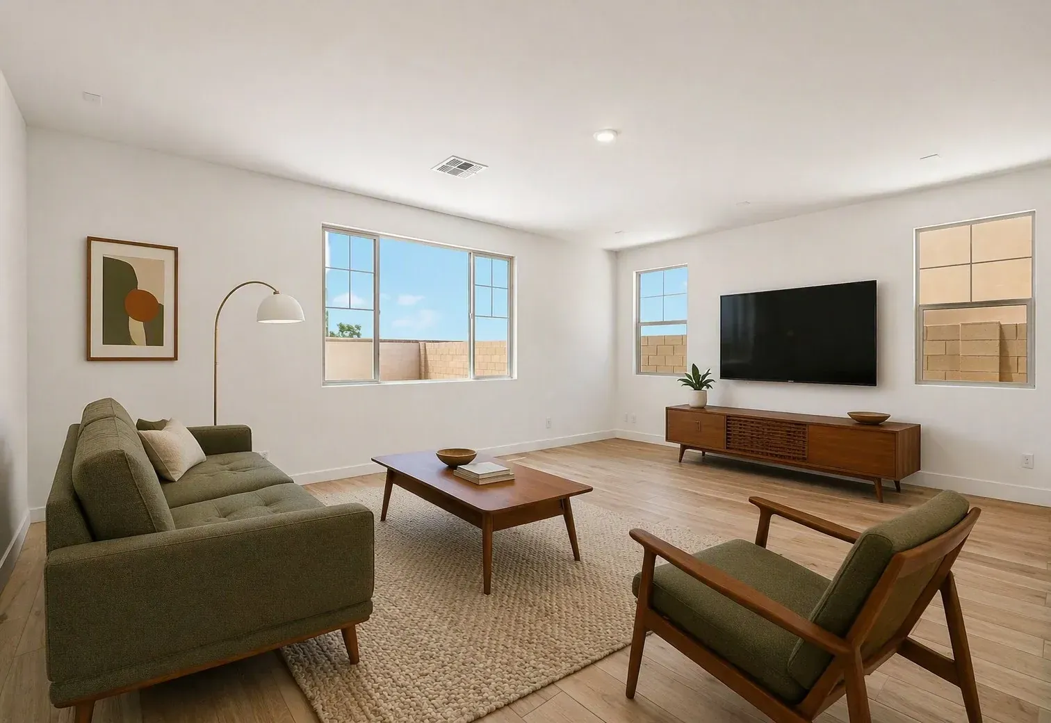 Great Room Virtually Staged