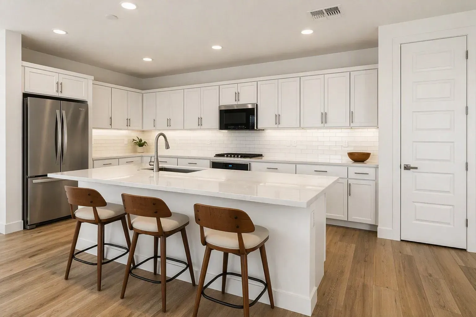Kitchen Virtually Staged